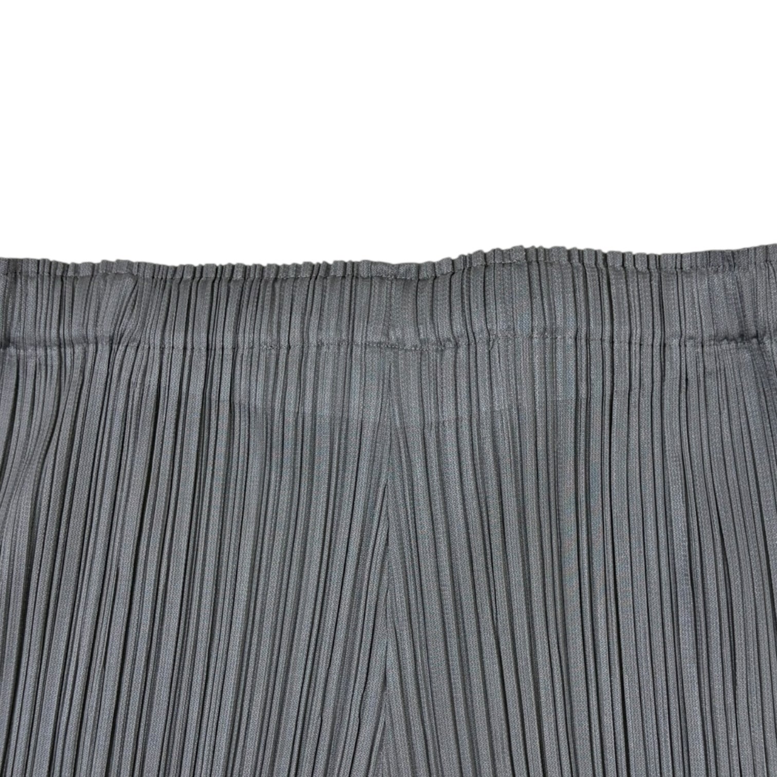 (W) Issey Miyake Pleats Please Straight-Leg Pant Charcoal
