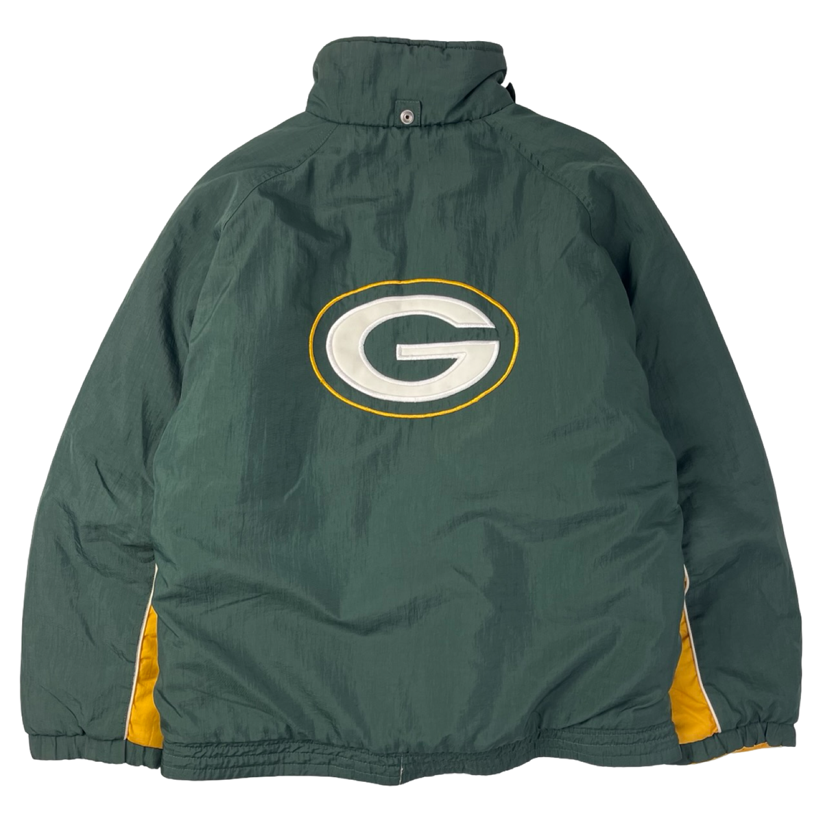 Vintage Green Bay Packers Reversible Zip Up Fleece Jacket