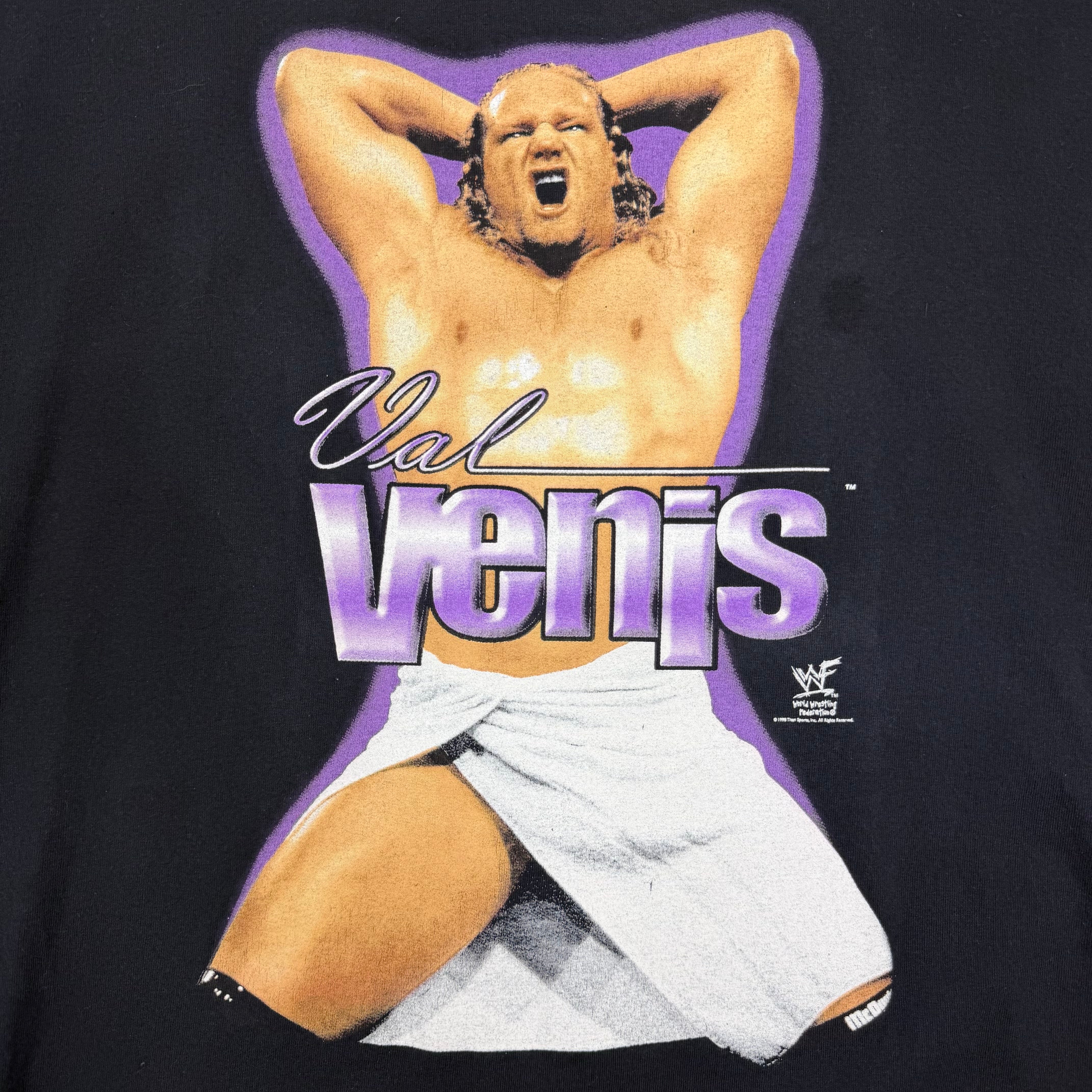 Vintage WWE Val Venis “Hello Ladies” Tee Black