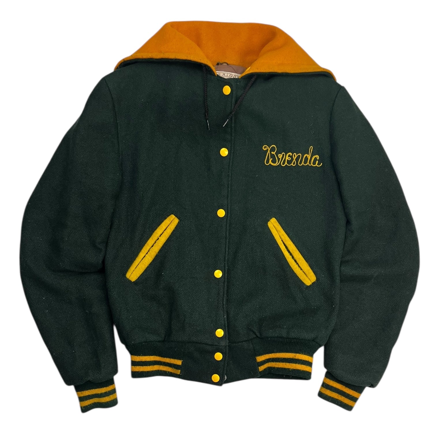 Vintage Collegiate “Comets” Wool Hooded Jacket