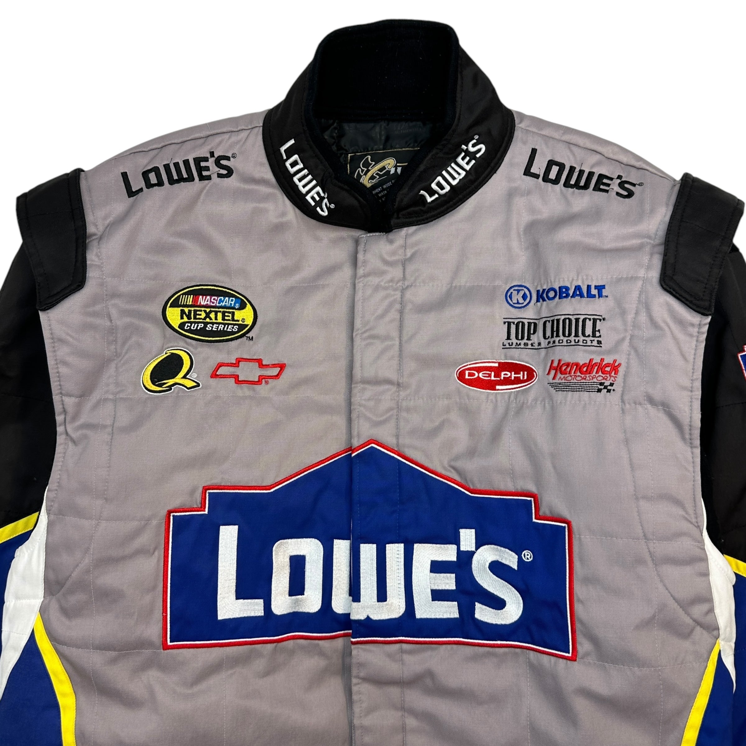 Vintage Lowe’s Jimmie Johnson Racing Jacket Grey/Black