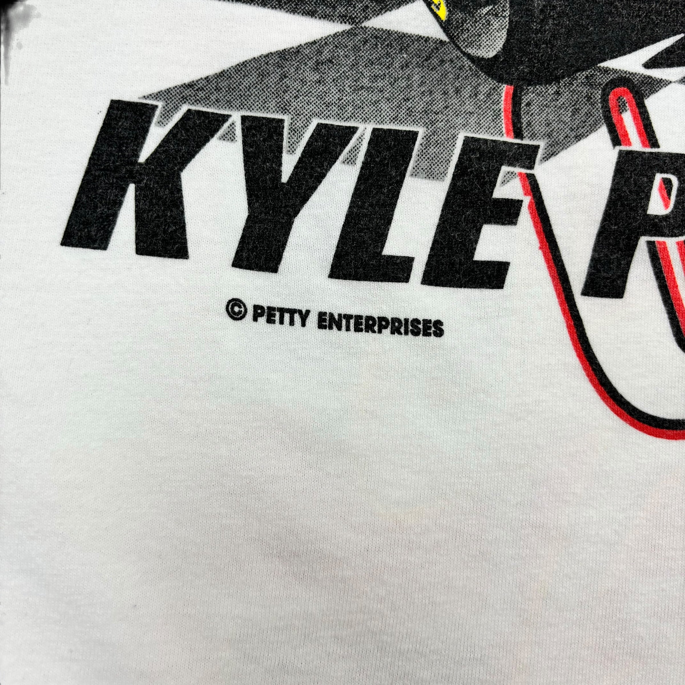 Vintage Kyle Petty Wide Open Hot Wheels Tee