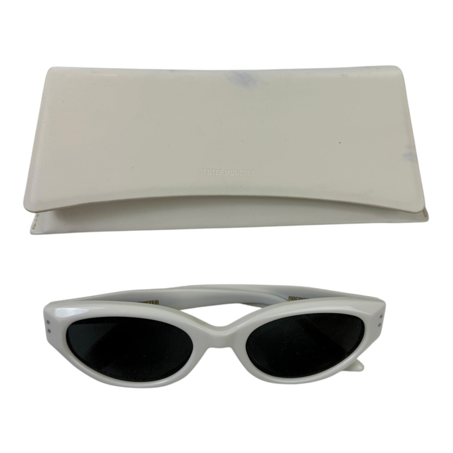 Gentle Monster Rococo W2 Sunglasses White