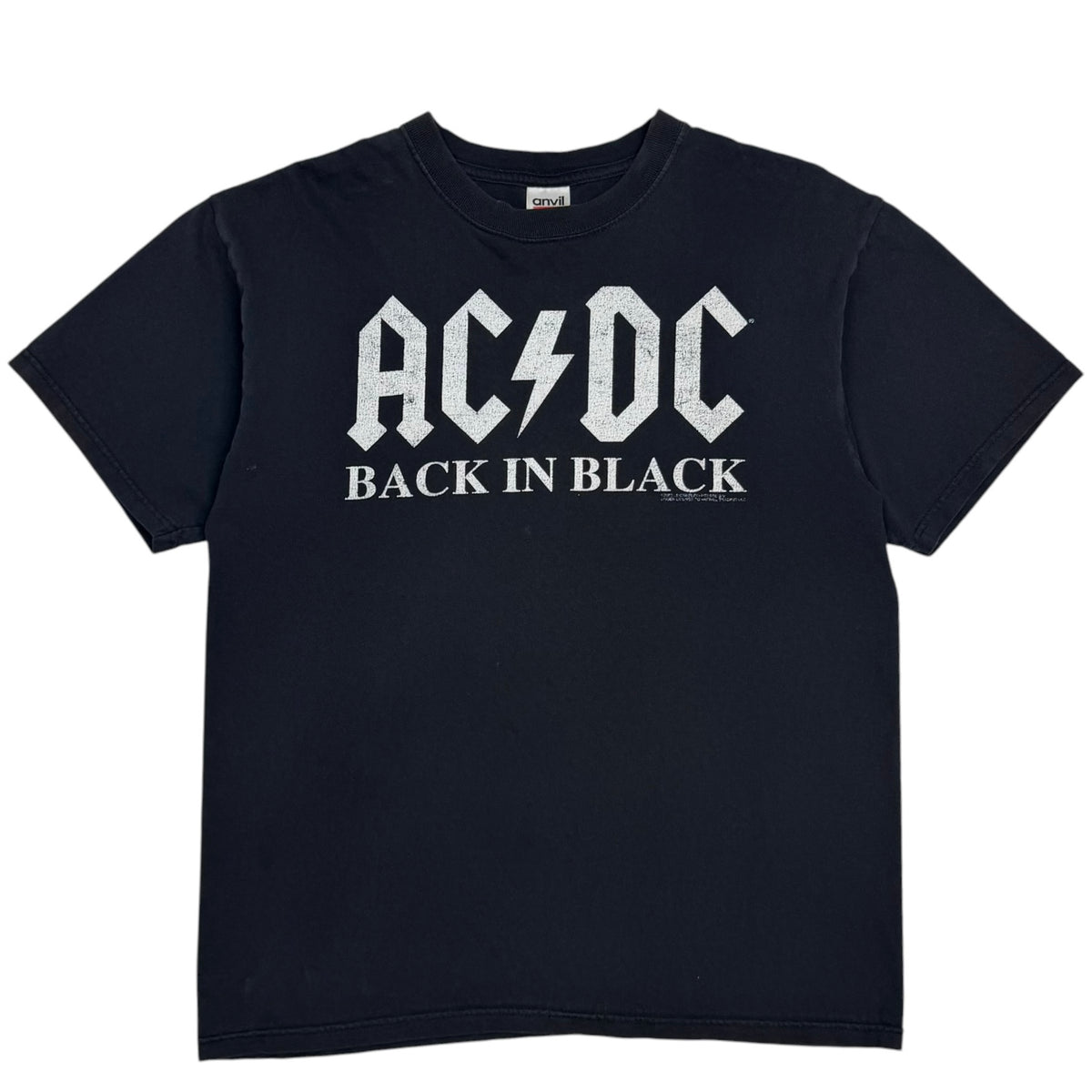 2003 AC/DC Back In Black Tee Black