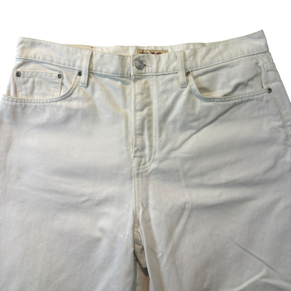 Stussy New Classic “Big Ol” Denim Jeans White