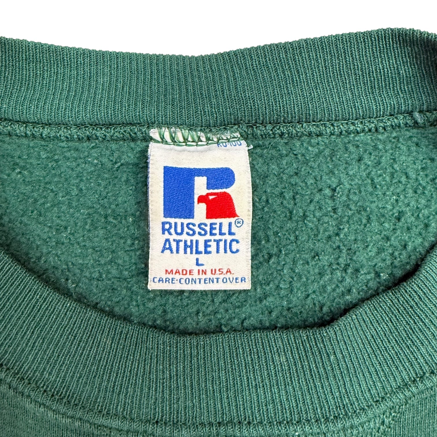 Vintage Russell Athletic Crewneck Green