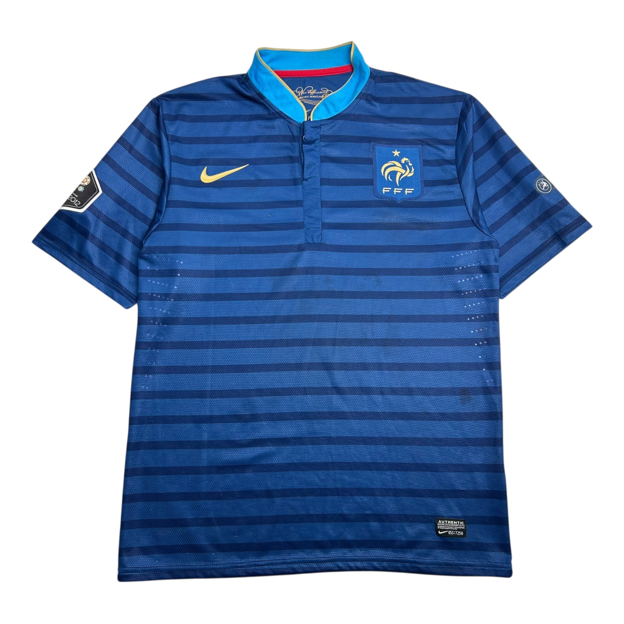 2012 France National Home Soccer Jersey