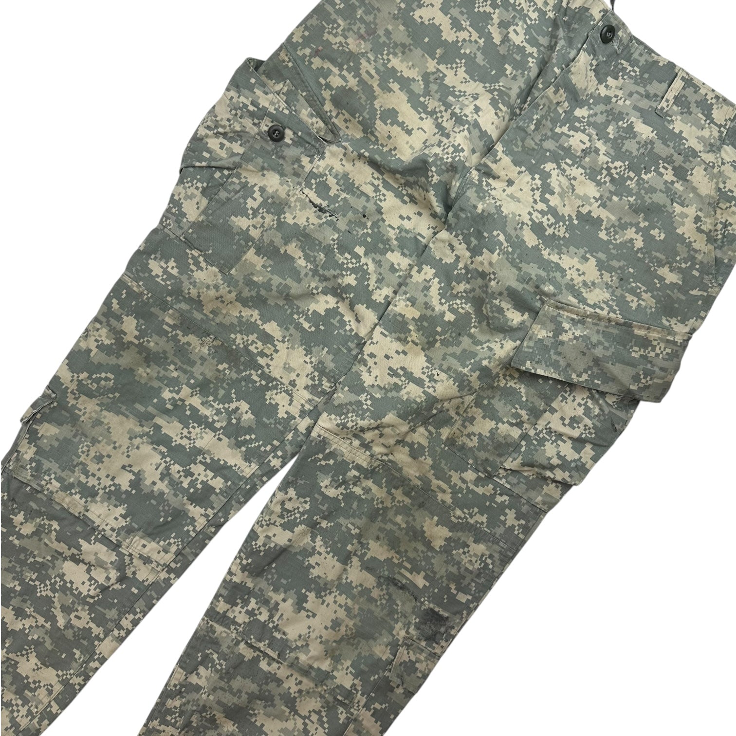 Vintage Military Digital Camo Cargo Pants