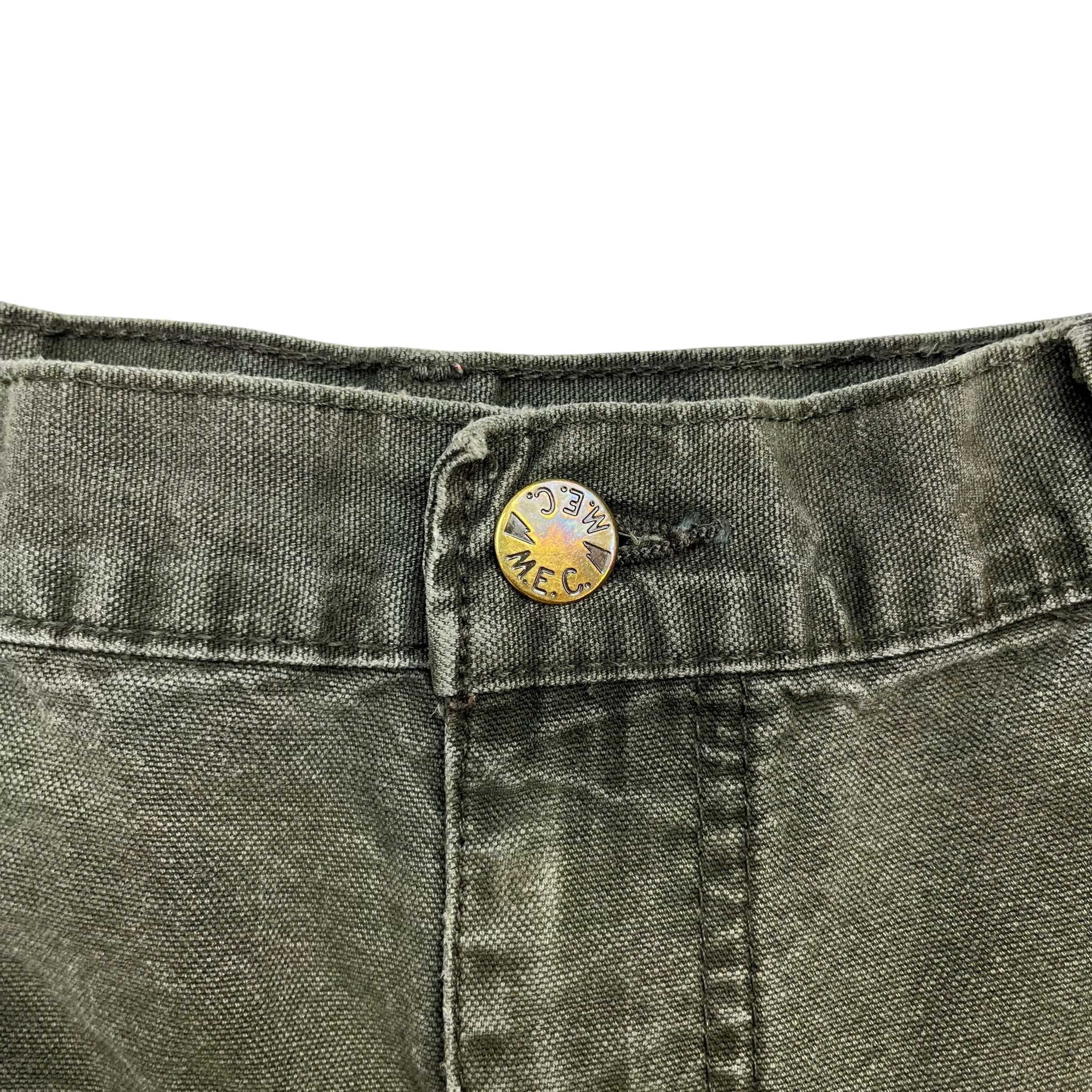 Vintage MEC Denim Shorts Green