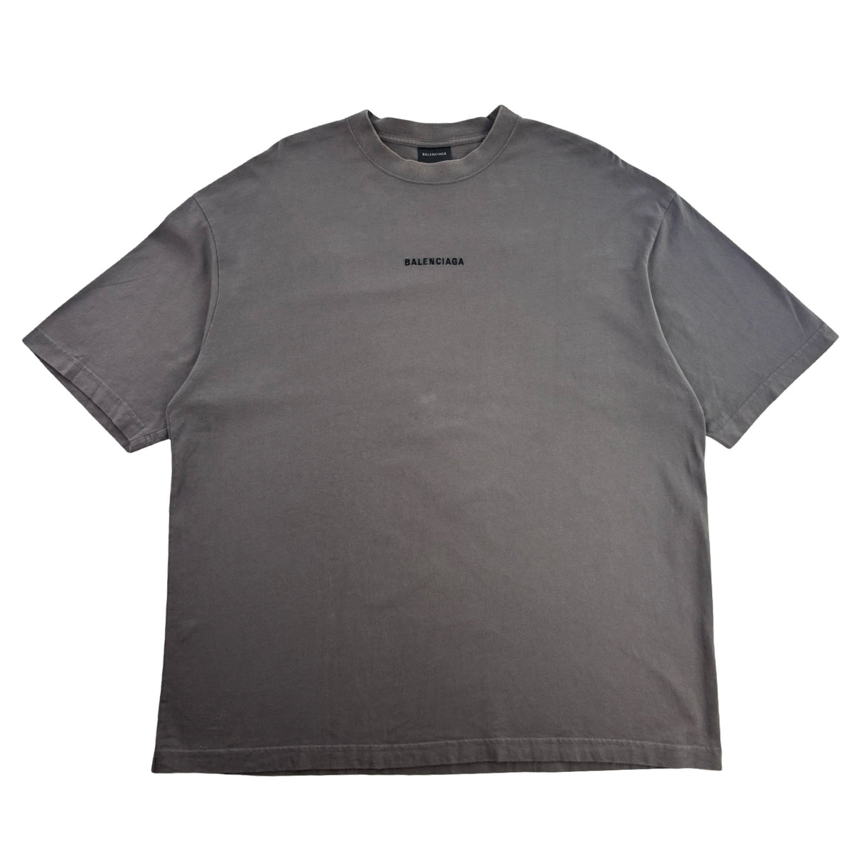 Balenciaga Embroidered Spell Out T-Shirt