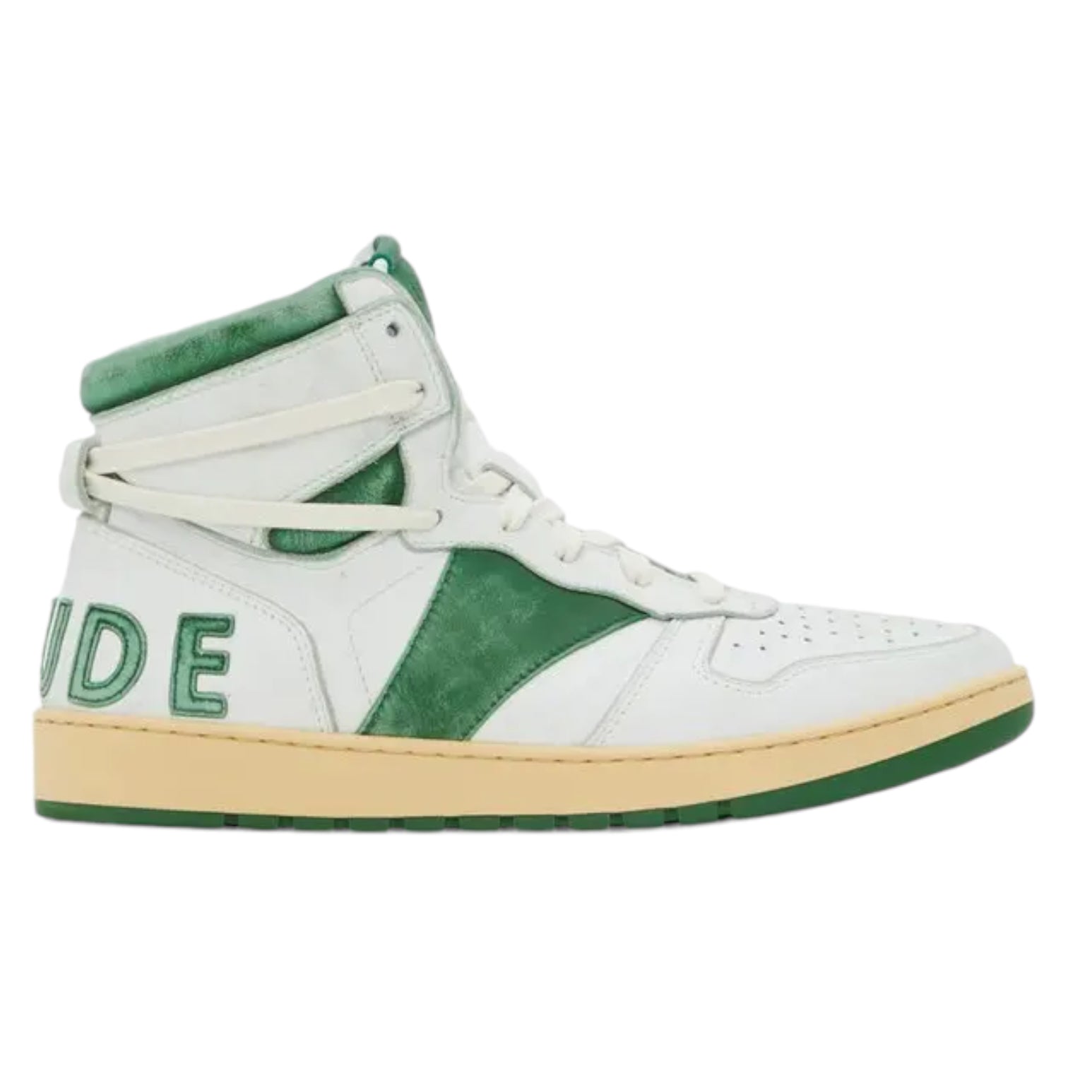 Rhude Rhecess Sky Hi White/Green (Used)