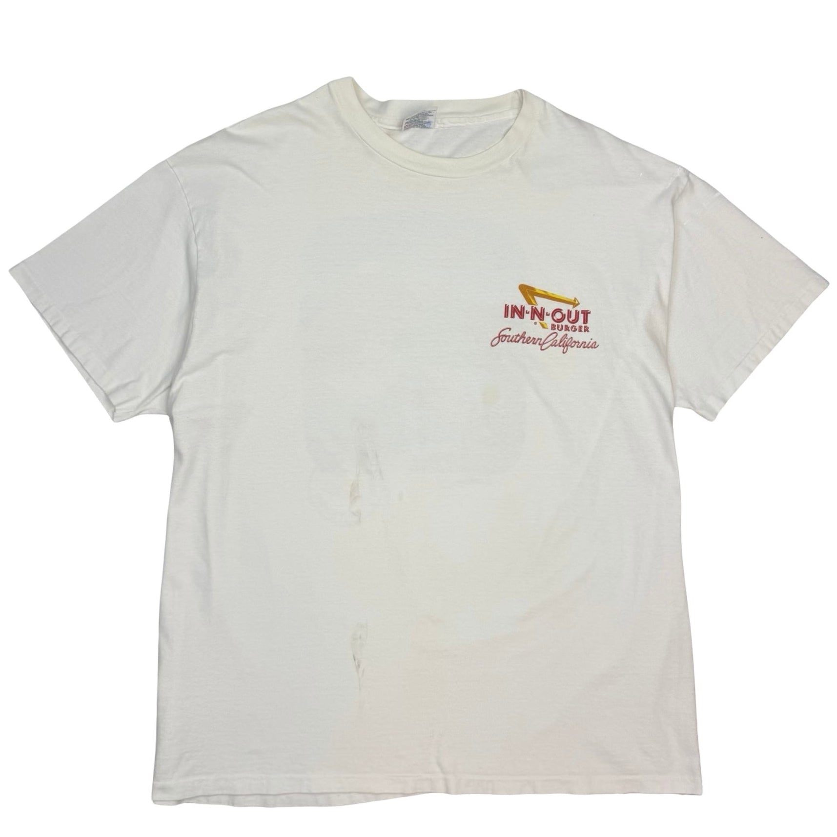 1988 In-N-Out Southern California “1958-1988” Tee White