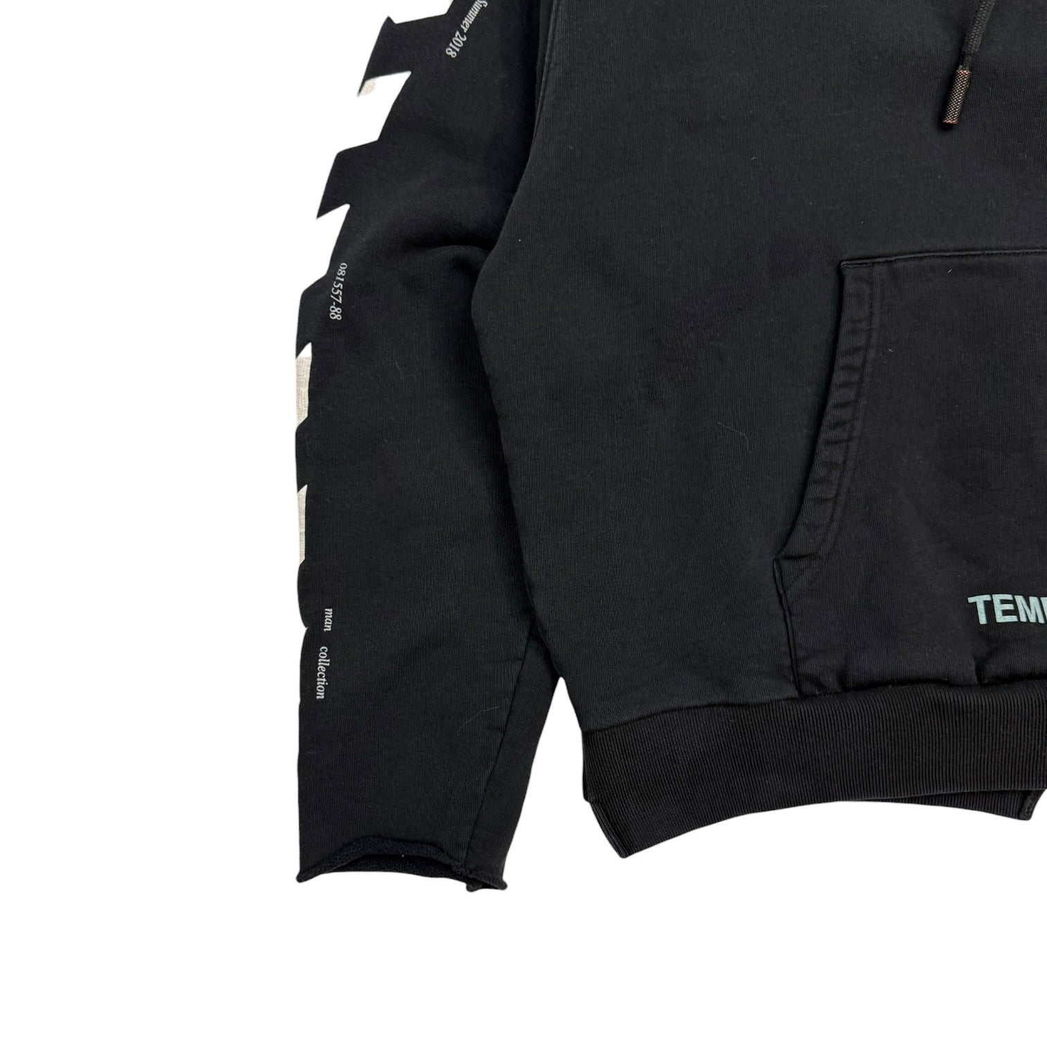 Off-White Temparture Hoodie Black