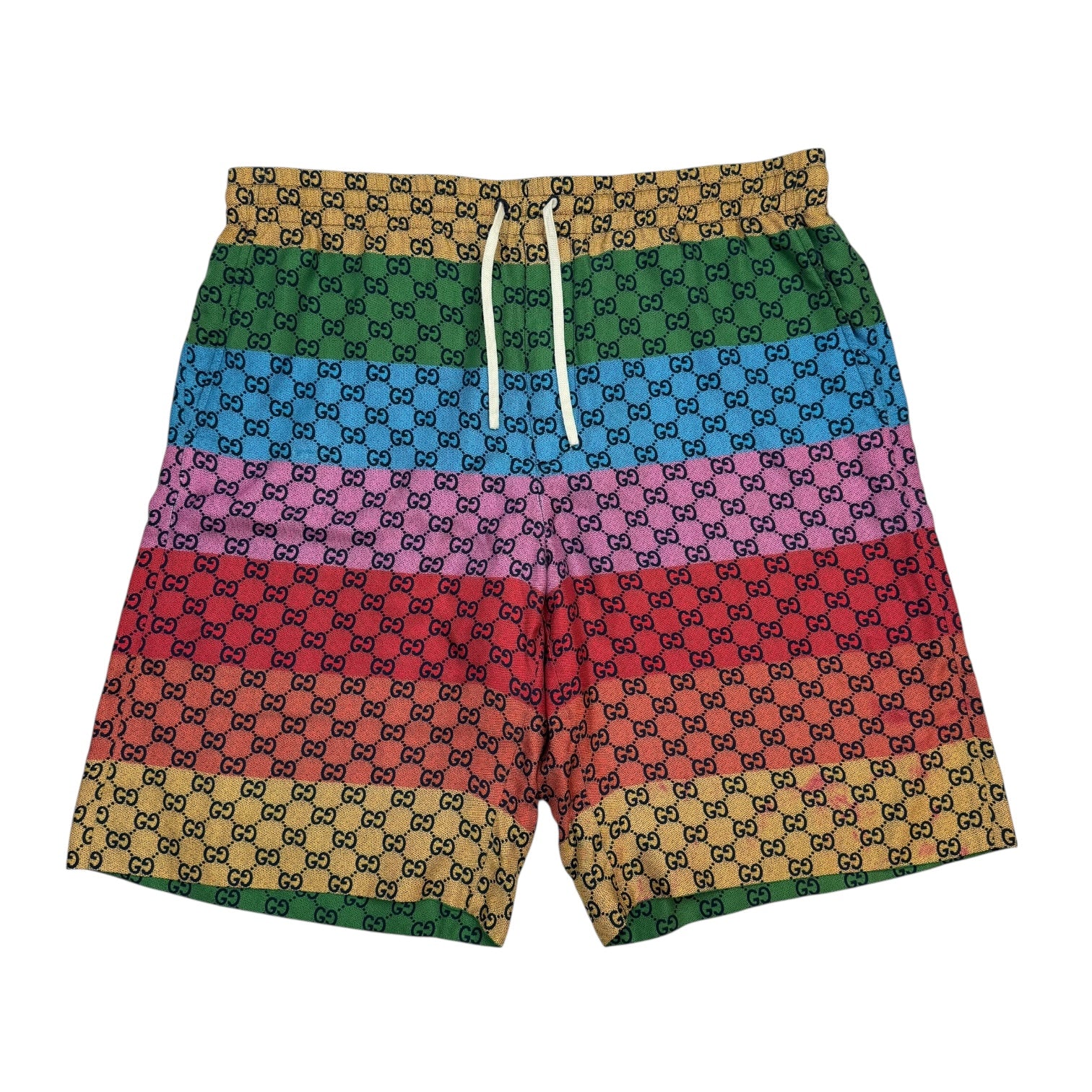Gucci GG Silk Shorts Multicolour