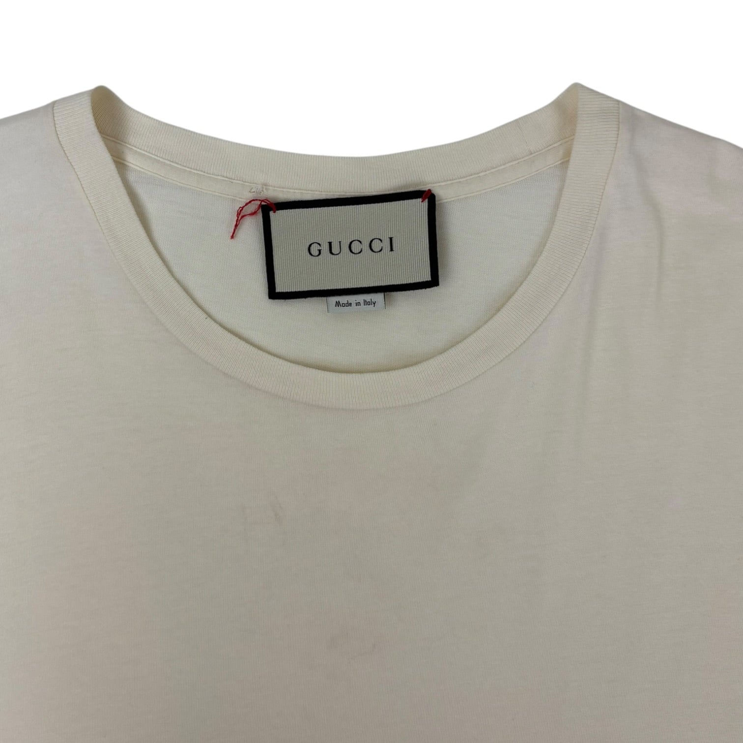 (W) Gucci “Homme Pour Femme” Tee Ivory