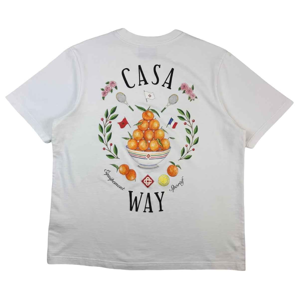 Casablanca Casa Way T-Shirt White