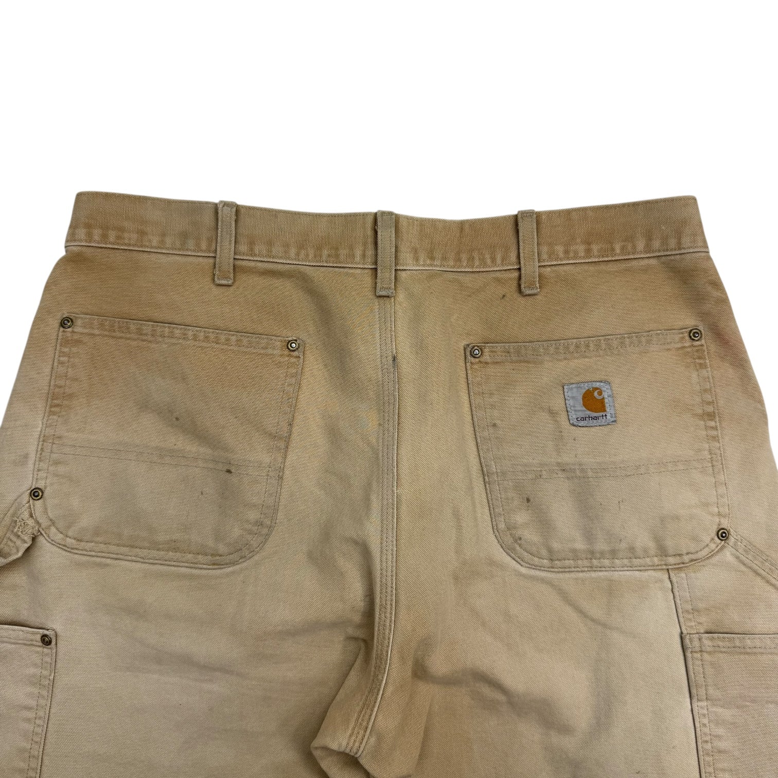 Vintage Carhartt Double Knee Pants Sunfaded Tan