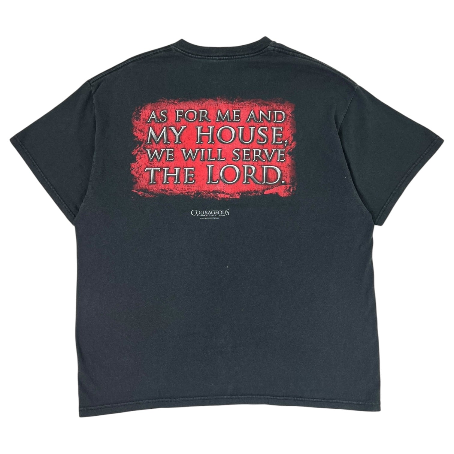 Vintage Kerusso “Courageous” Movie Promo T-Shirt Black