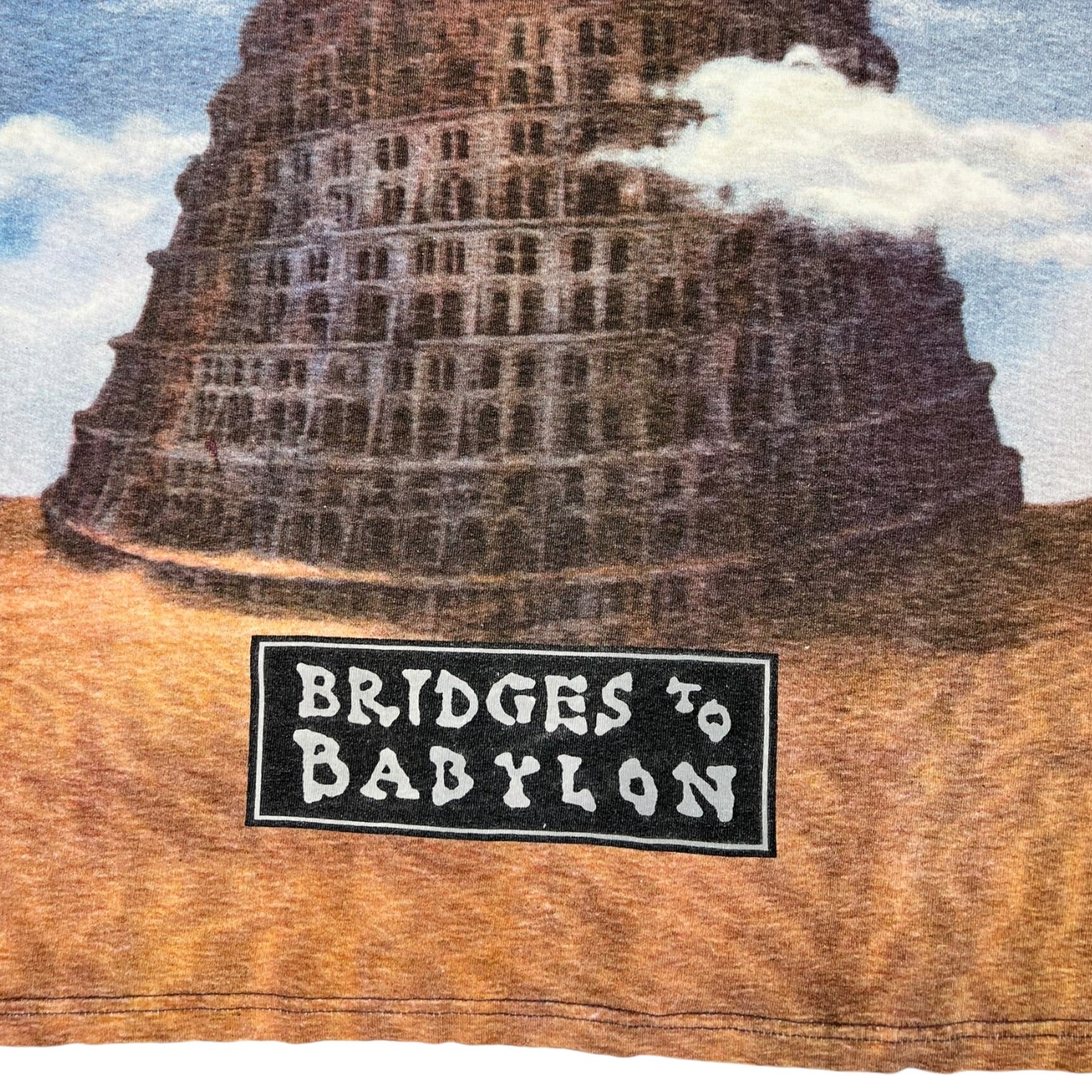 Vintage ‘97 Rolling Stones “Bridges to Babylon” Tour All Over T-Shirt
