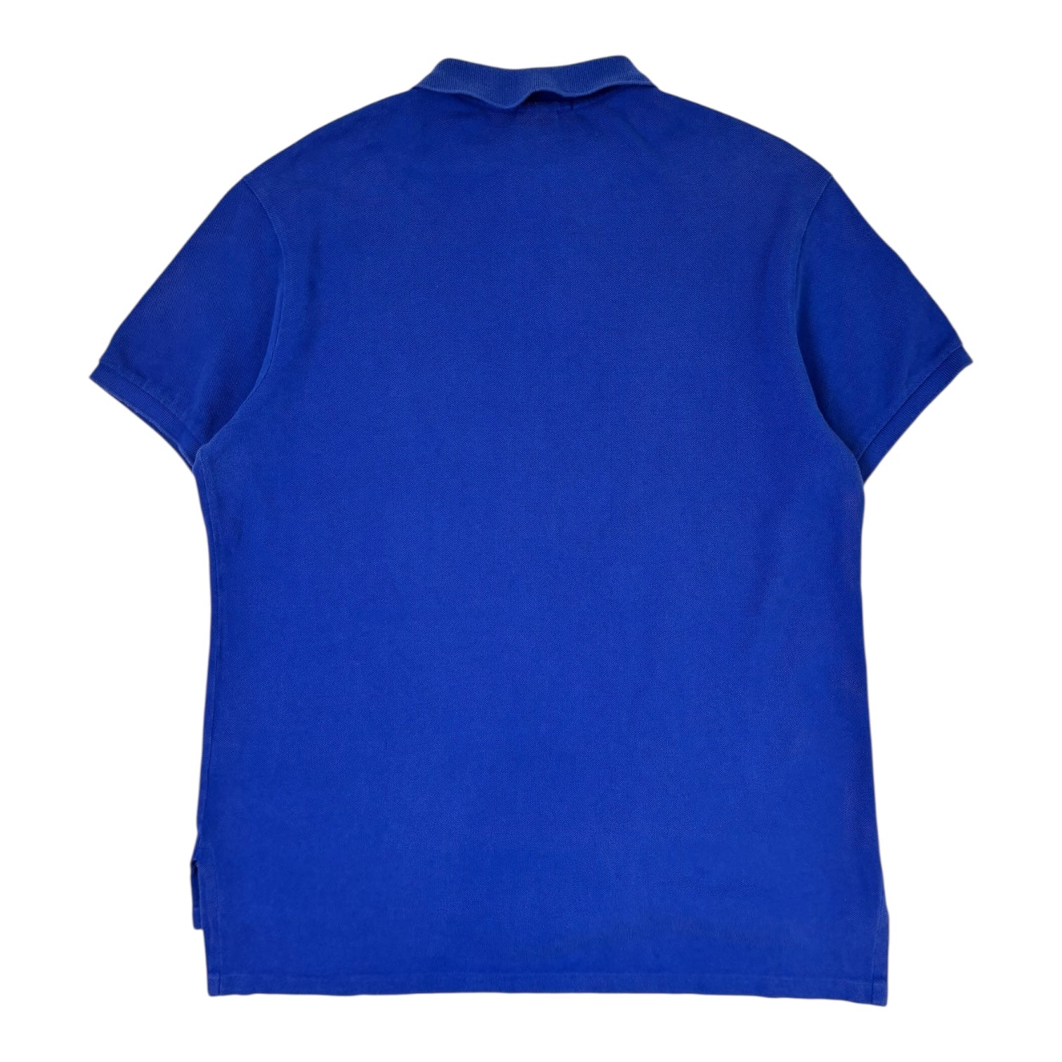 Vintage Polo Ralph Lauren Pique Big Pony Polo T-Shirt Blue