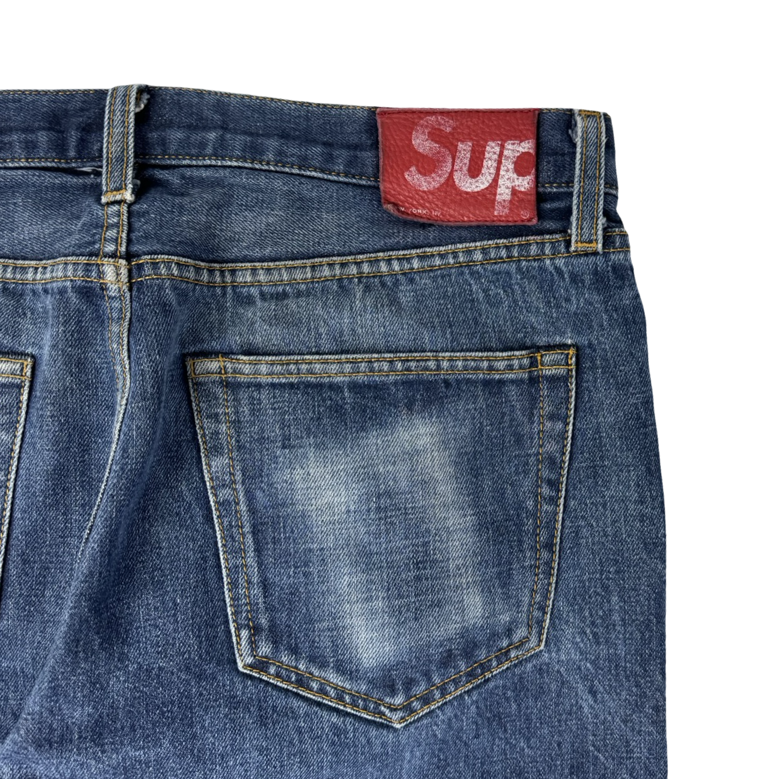 Supreme Rigid Slim Medium Wash Denim Pant