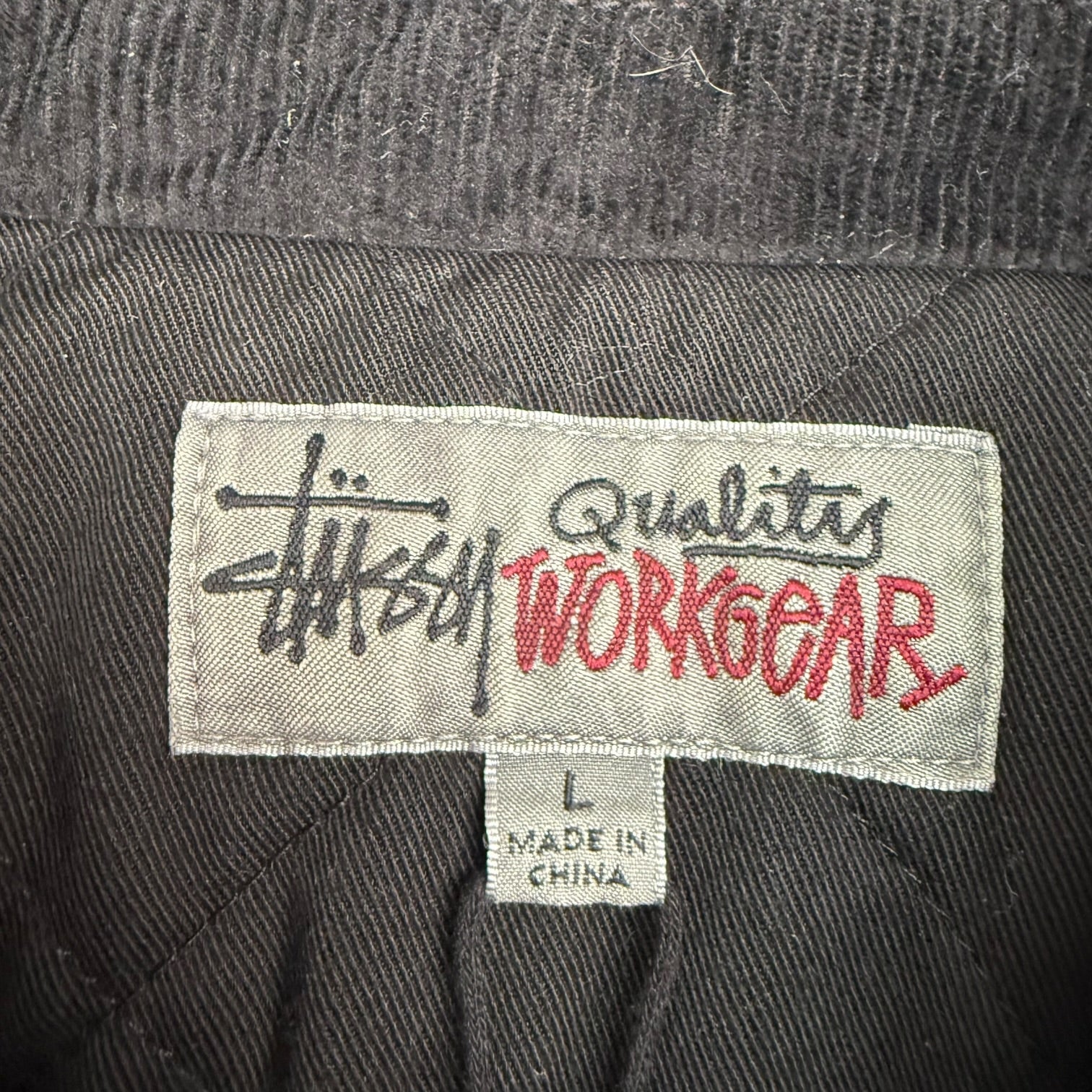 Stussy Work Gear Jacket Black
