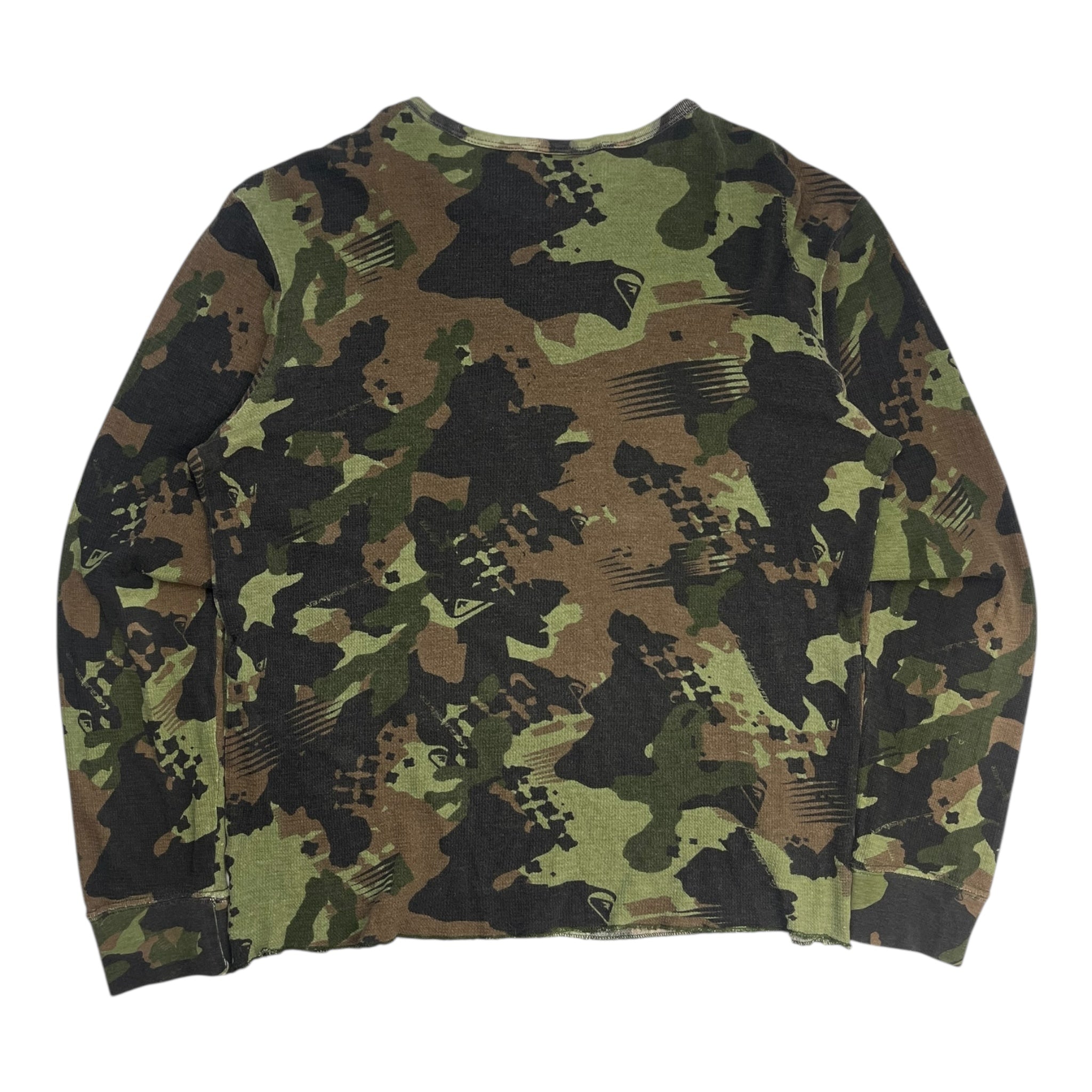 Vintage Y2K Quiksilver Thermal Knit