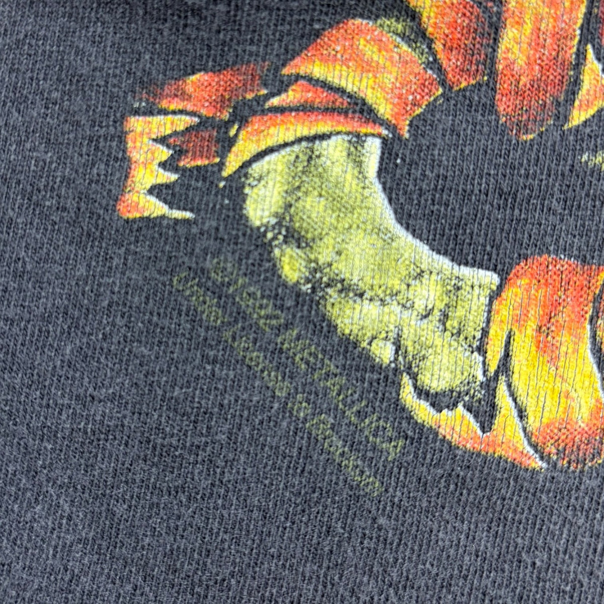 Vintage 1992 Metallica "Wherever I May Roam" T-Shirt Black