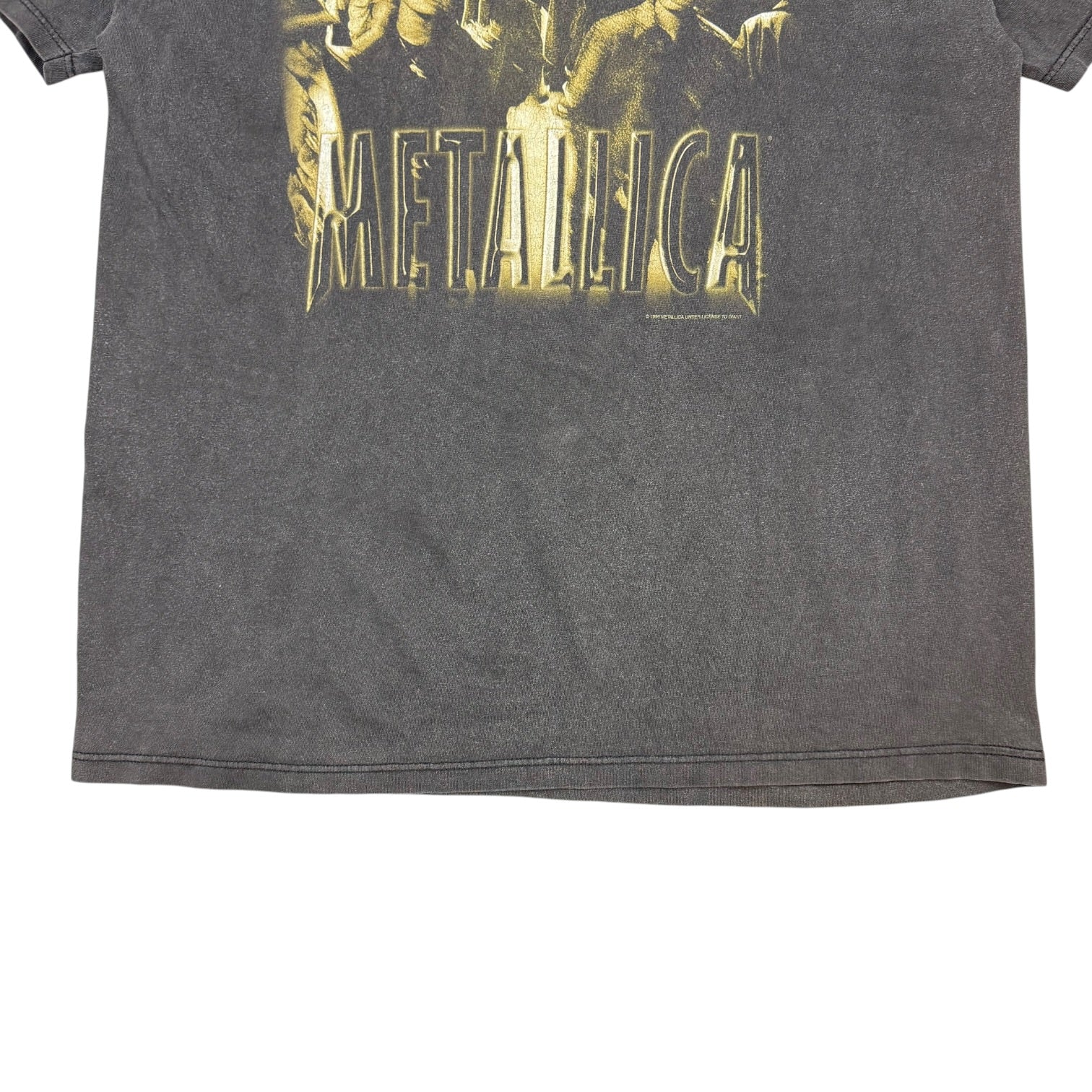 1996 Metallica Load Tour Tee Faded Black