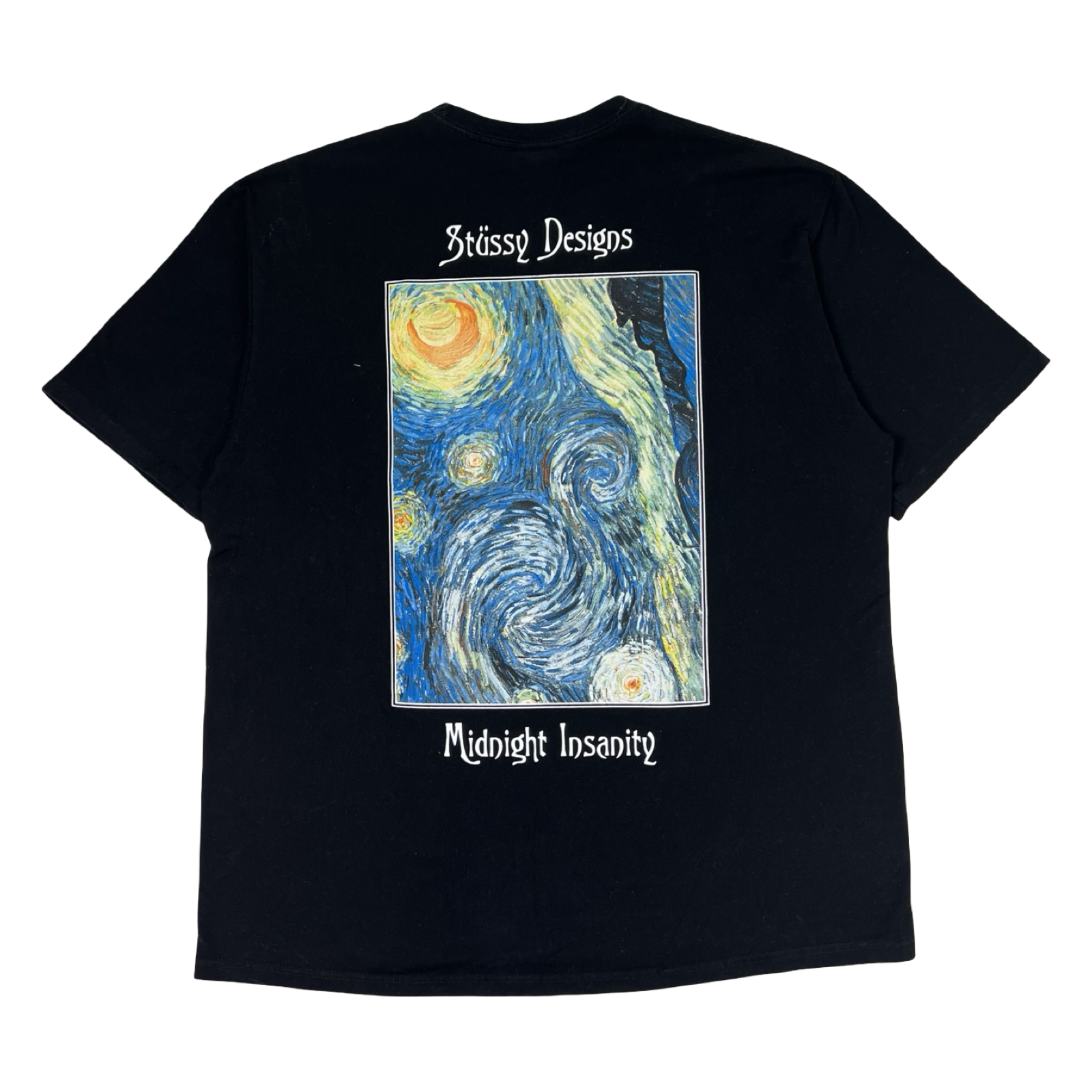 Stussy “Midnight Insanity” T-Shirt Black