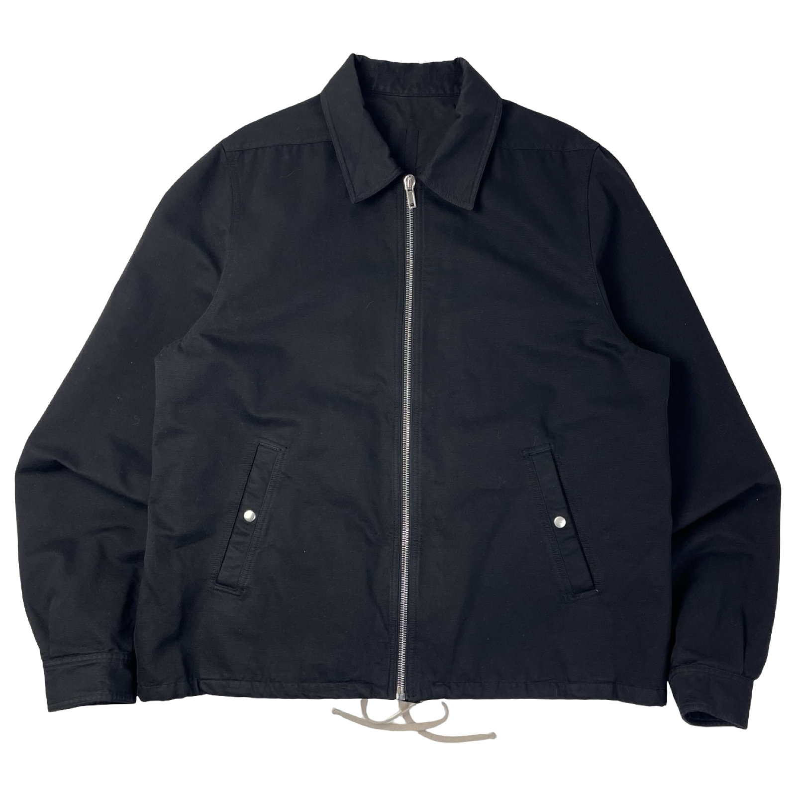 Rick Owens DRKSHDW Zip Front Jacket Black