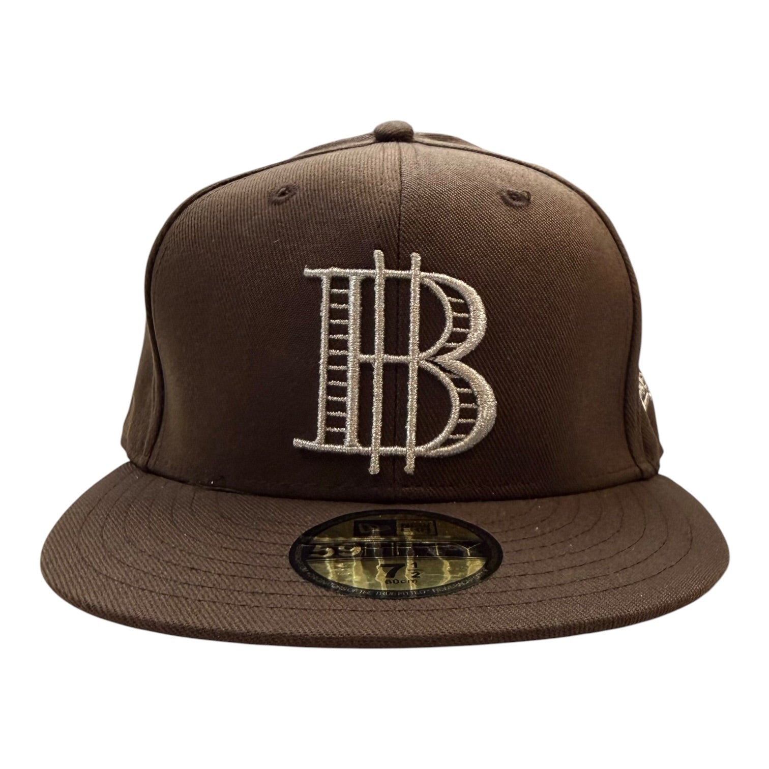 A Bathing Ape Bape x New Era Fitted Hat Brown