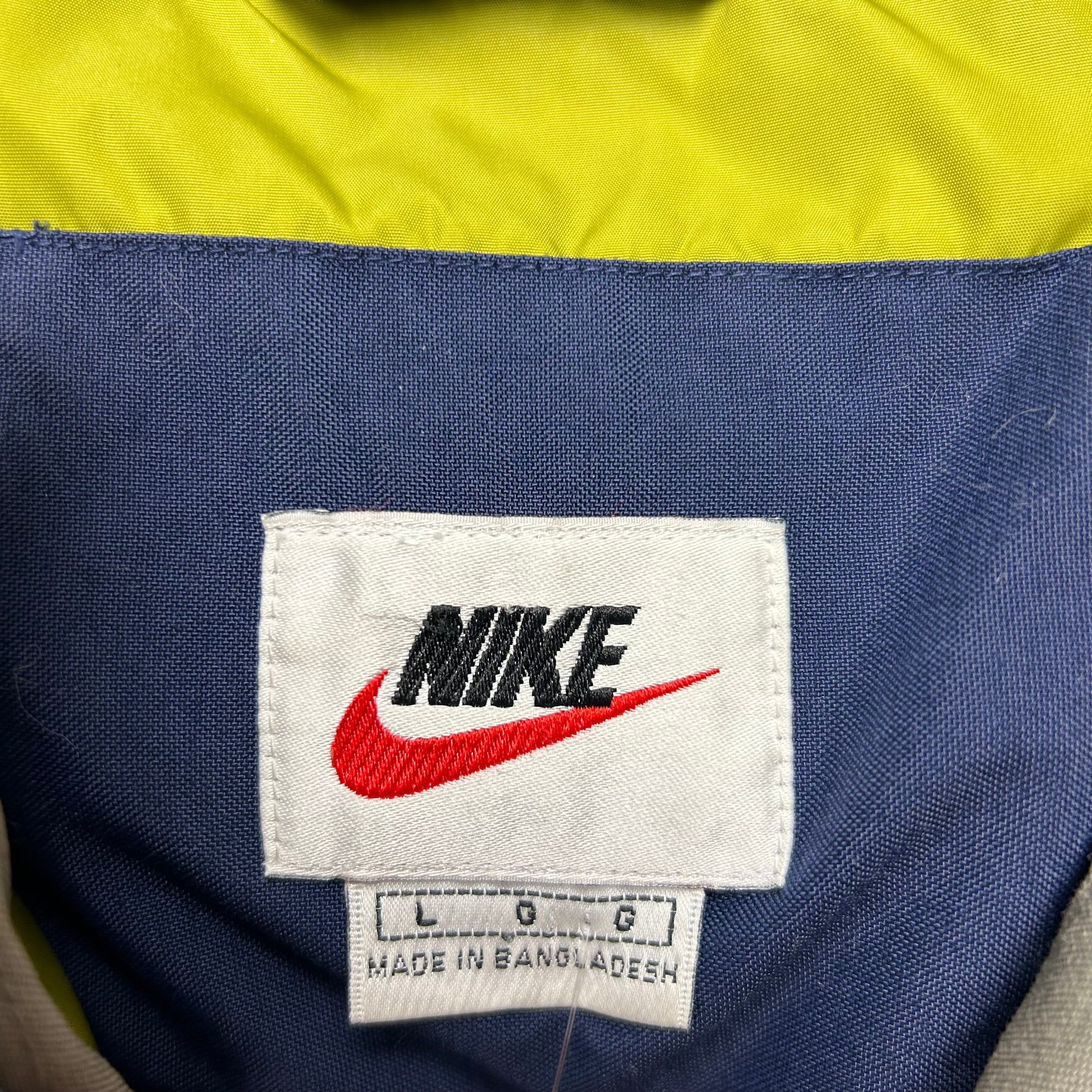 Vintage Nike Puffer Jacket Navy