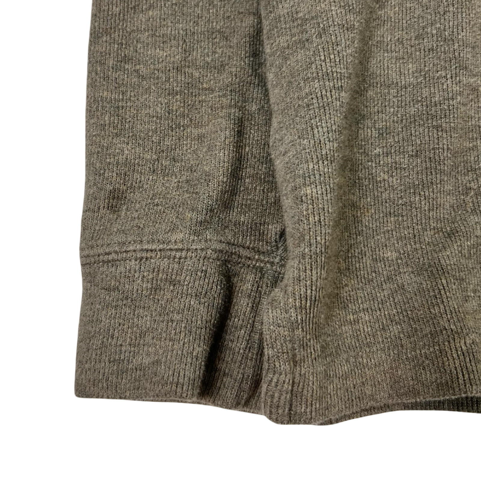 Polo Ralph Lauren Cotton Quarter-Zip Tan Heather Sweater