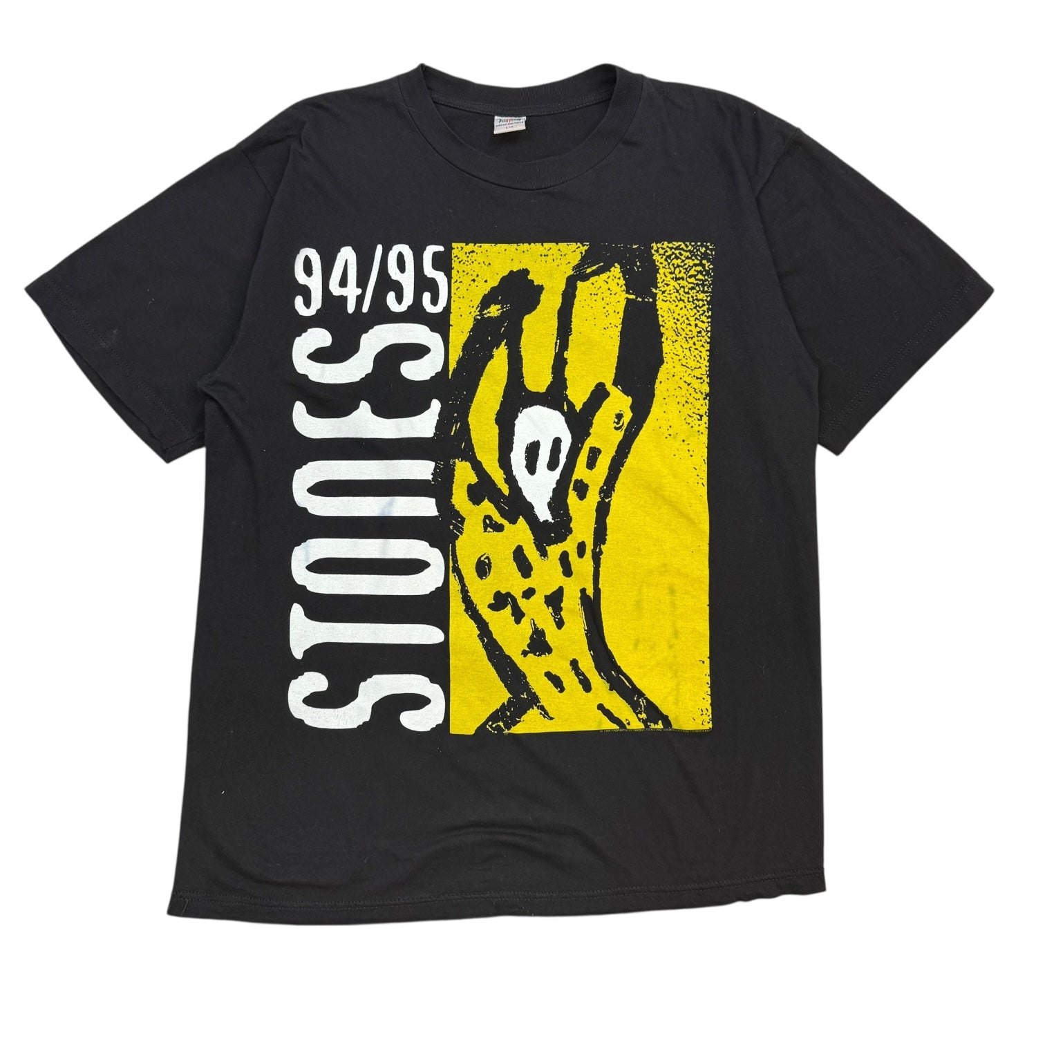 1994 Rolling Stones Voodoo Lounge Tour Tee Black/Yellow