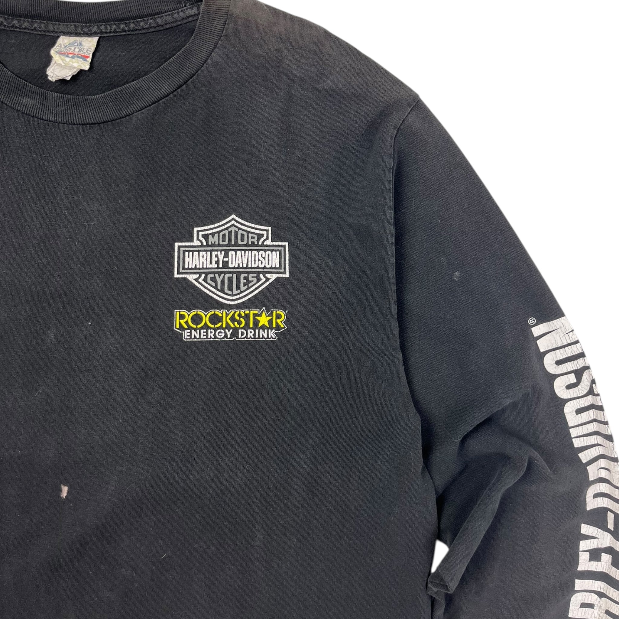 Vintage Y2K Rockstar x Harley Davidson Anniversary Longsleeve