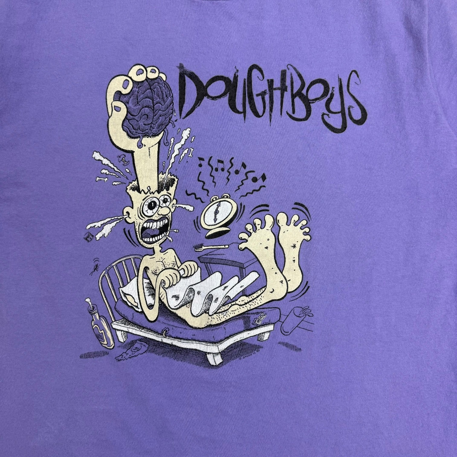 1990 DoughBoys Happy Accidents Tour Tee Purple