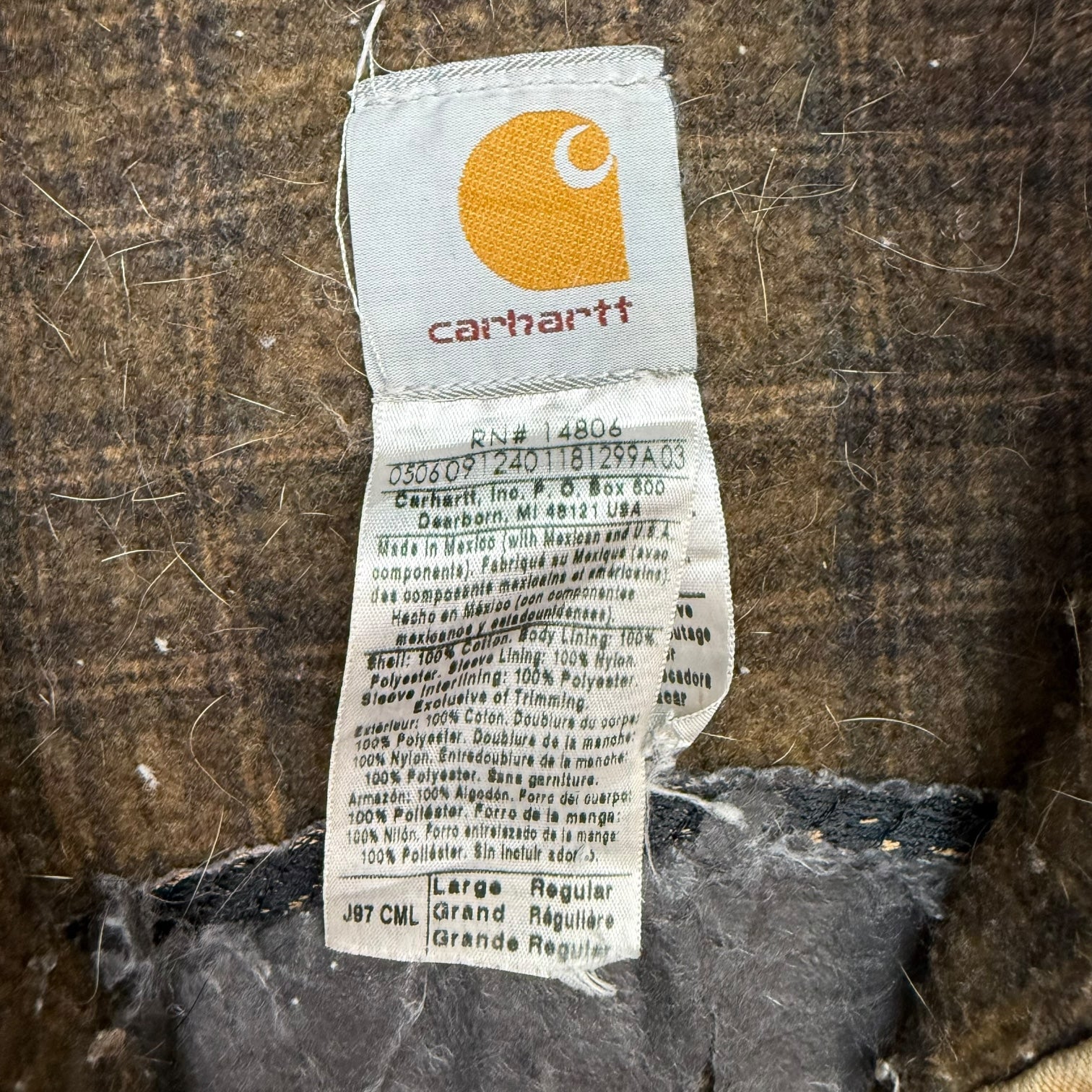 Vintage Carhartt Detroit Jacket Camel