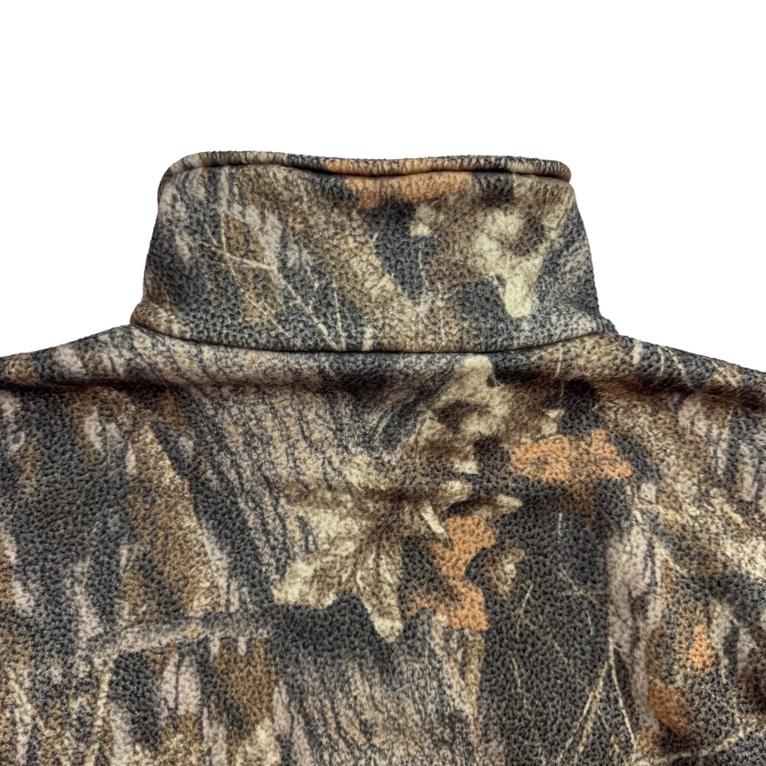 Vintage Mossy Oak Fleece Jacket Camo