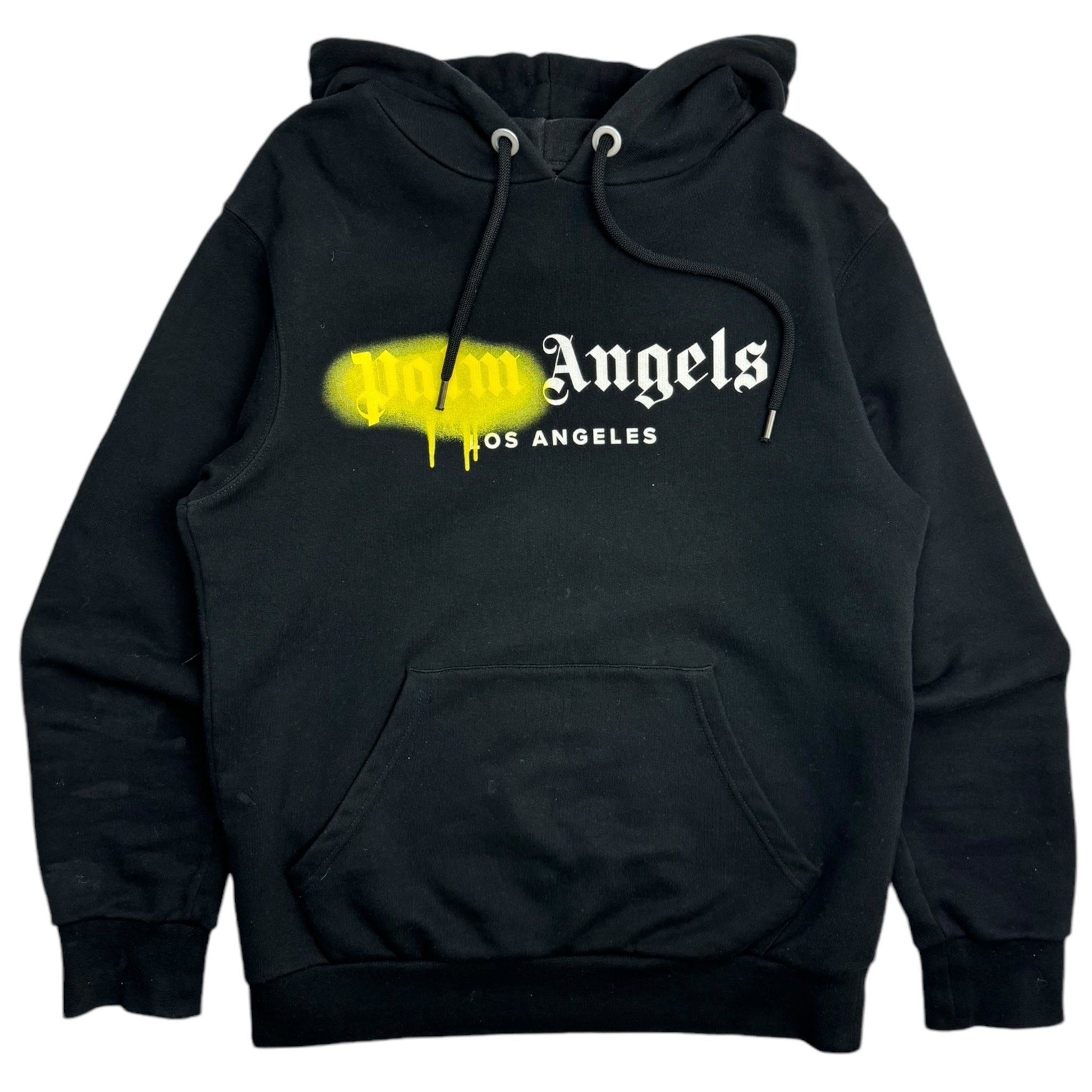 Palm Angels Spray Hoodie Black