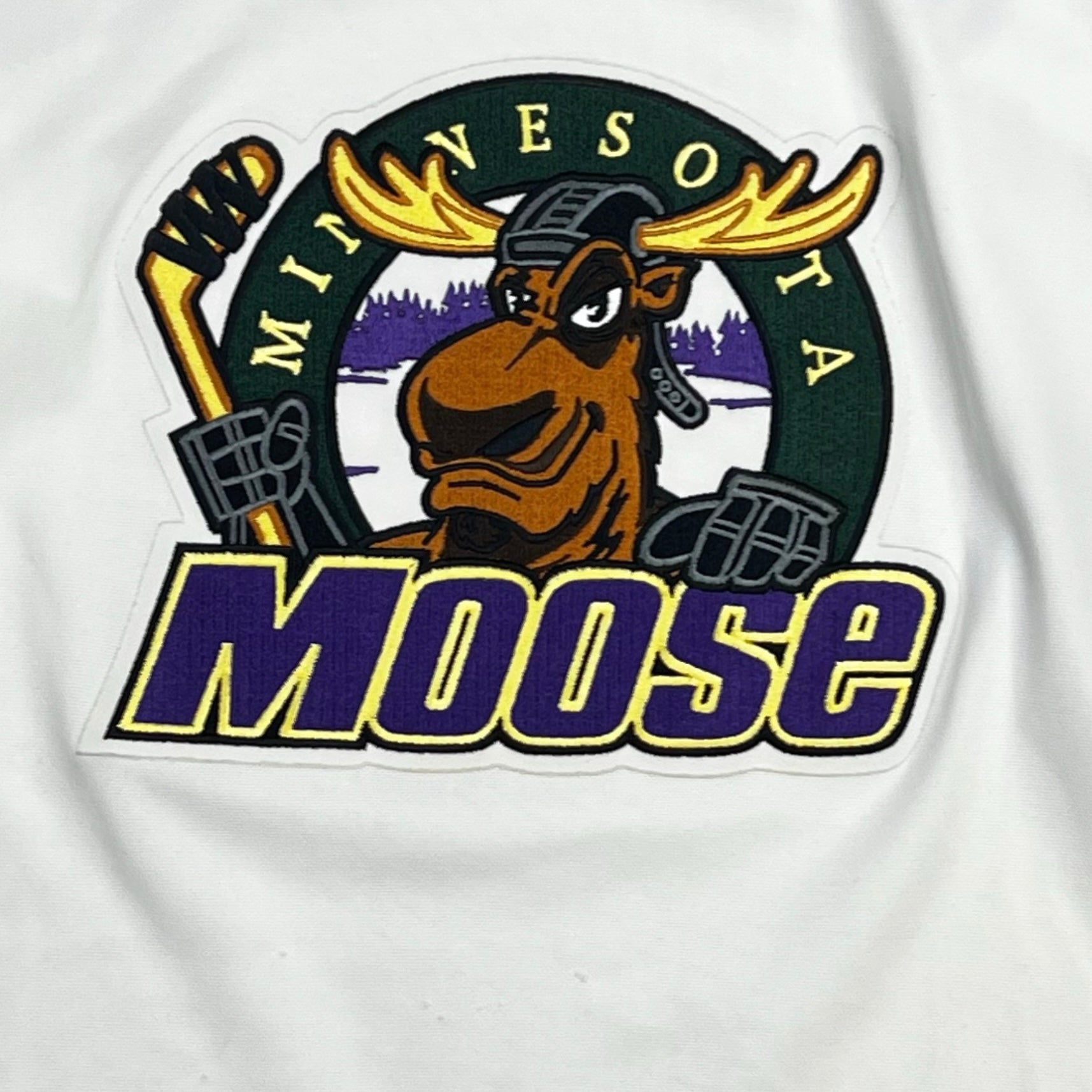 Vintage Bauer IHL Minnesota Moose Away Jersey