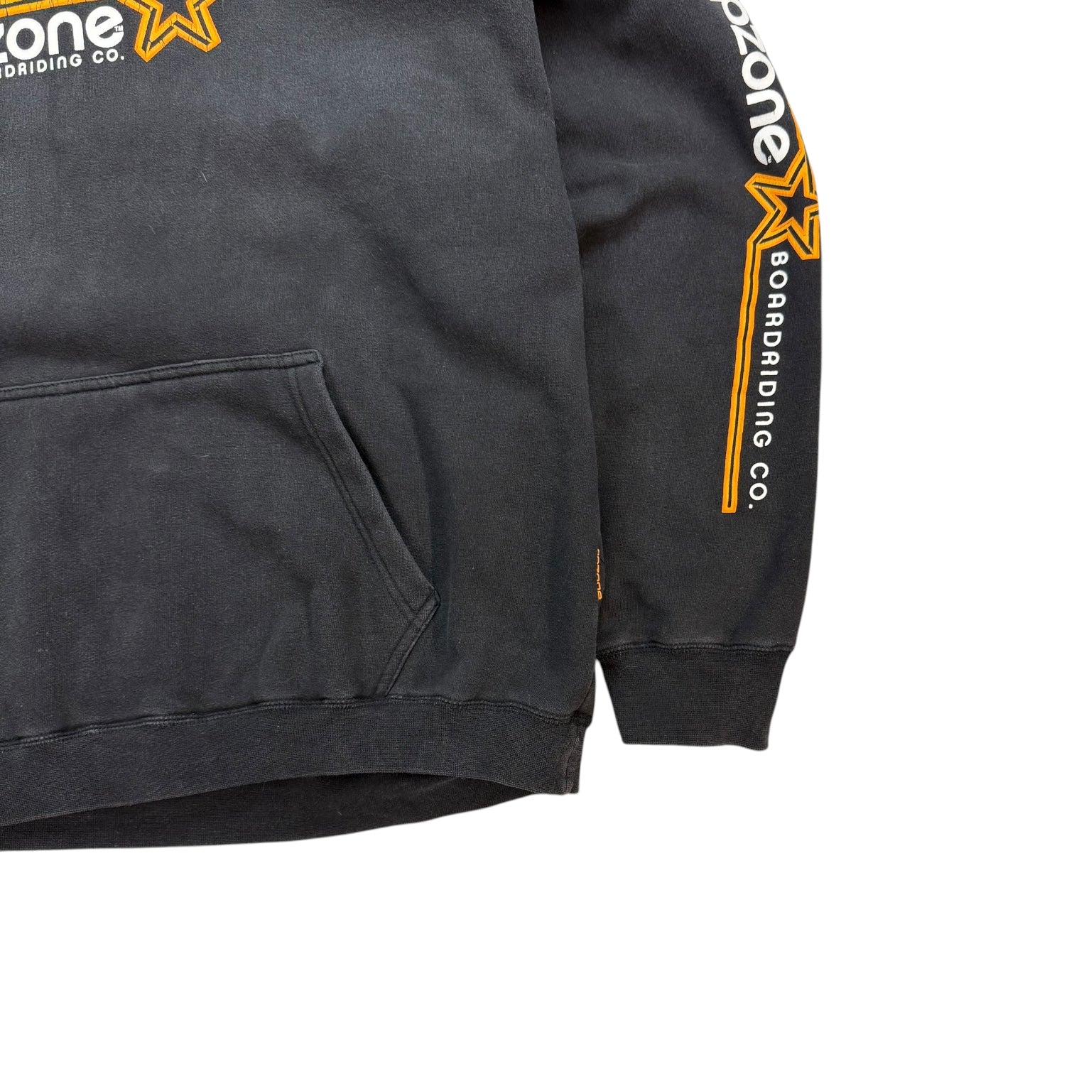 Vintage Ripzone Boarding Co Hoodie Black