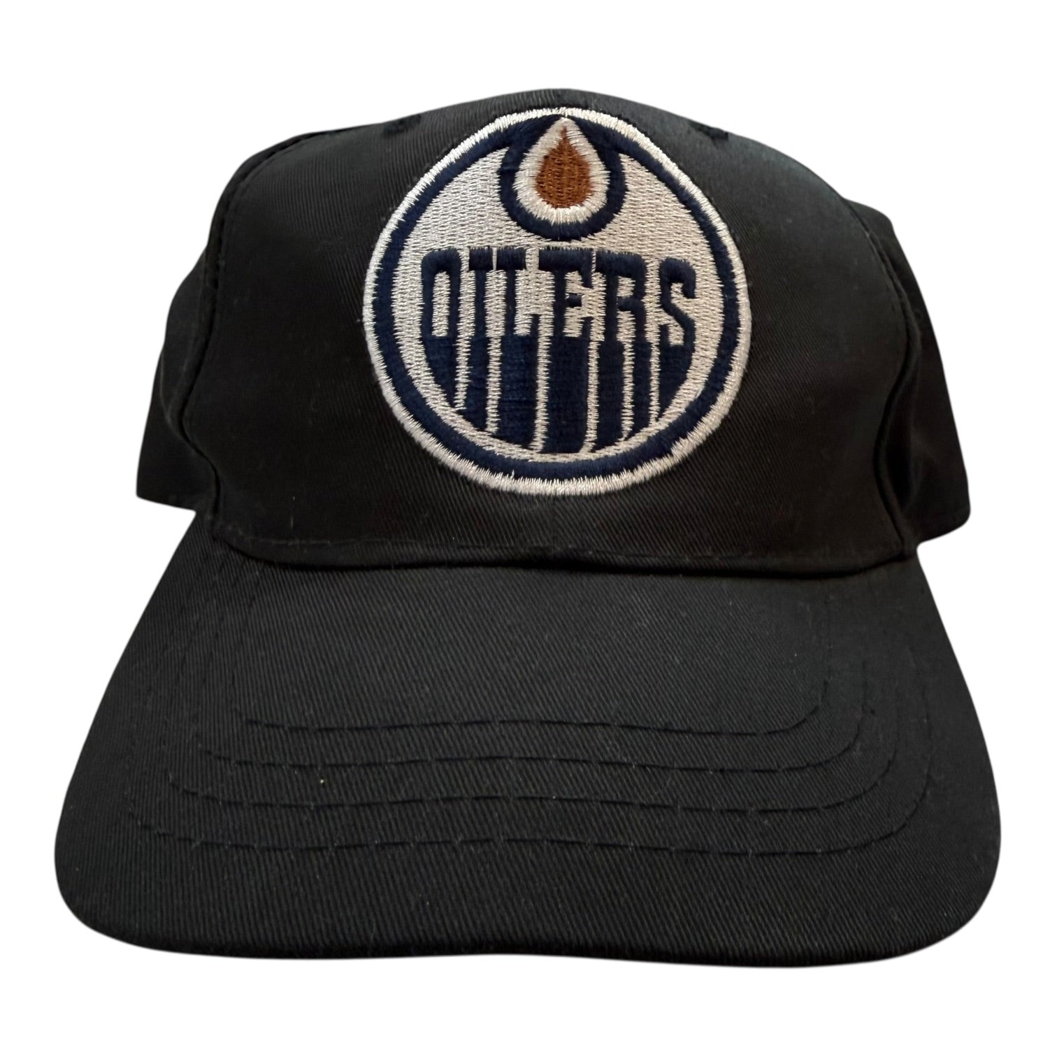 Vintage Starter Edmonton Oilers SnapBack Hat Black