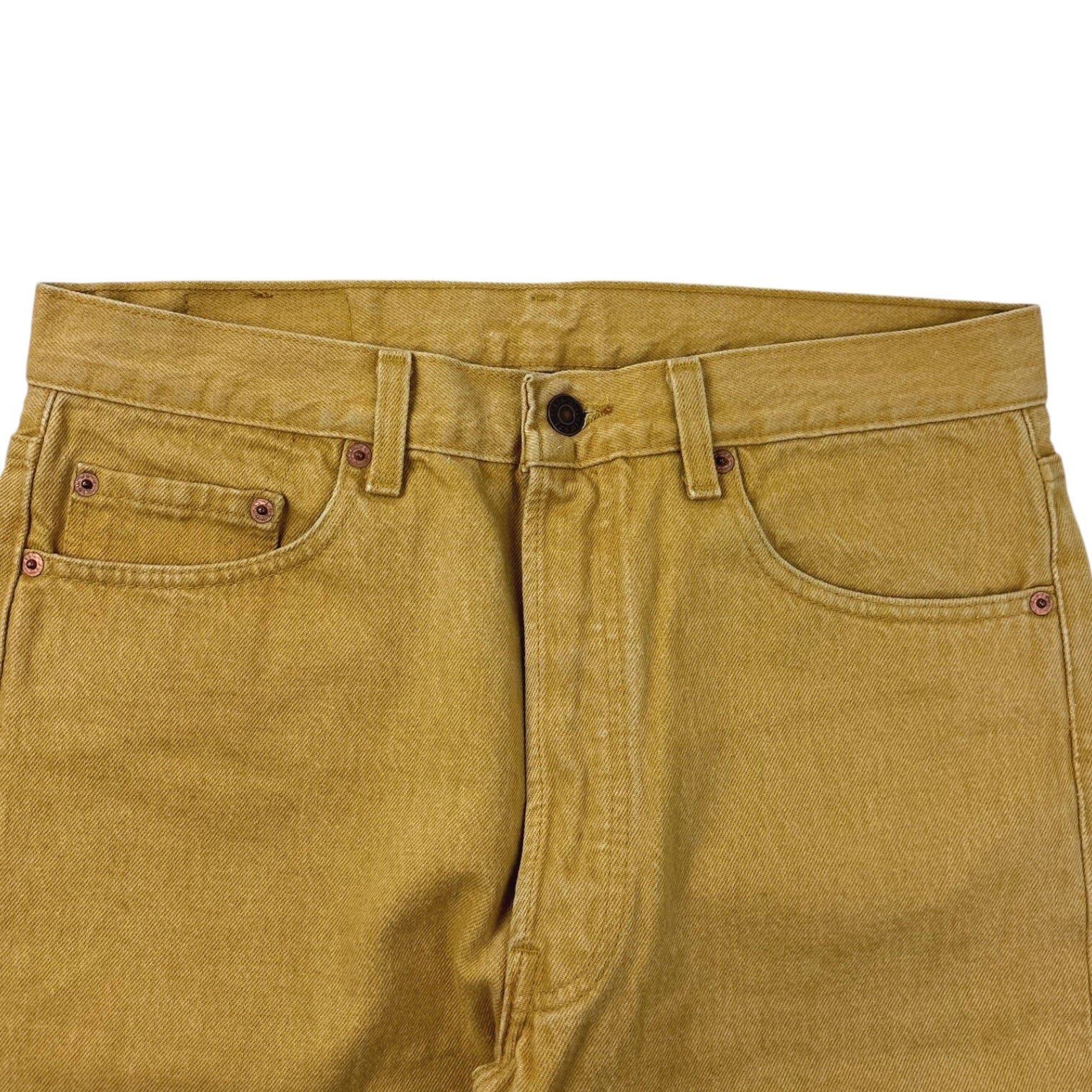 Vintage Levi’s 501 Denim Bottoms Tan