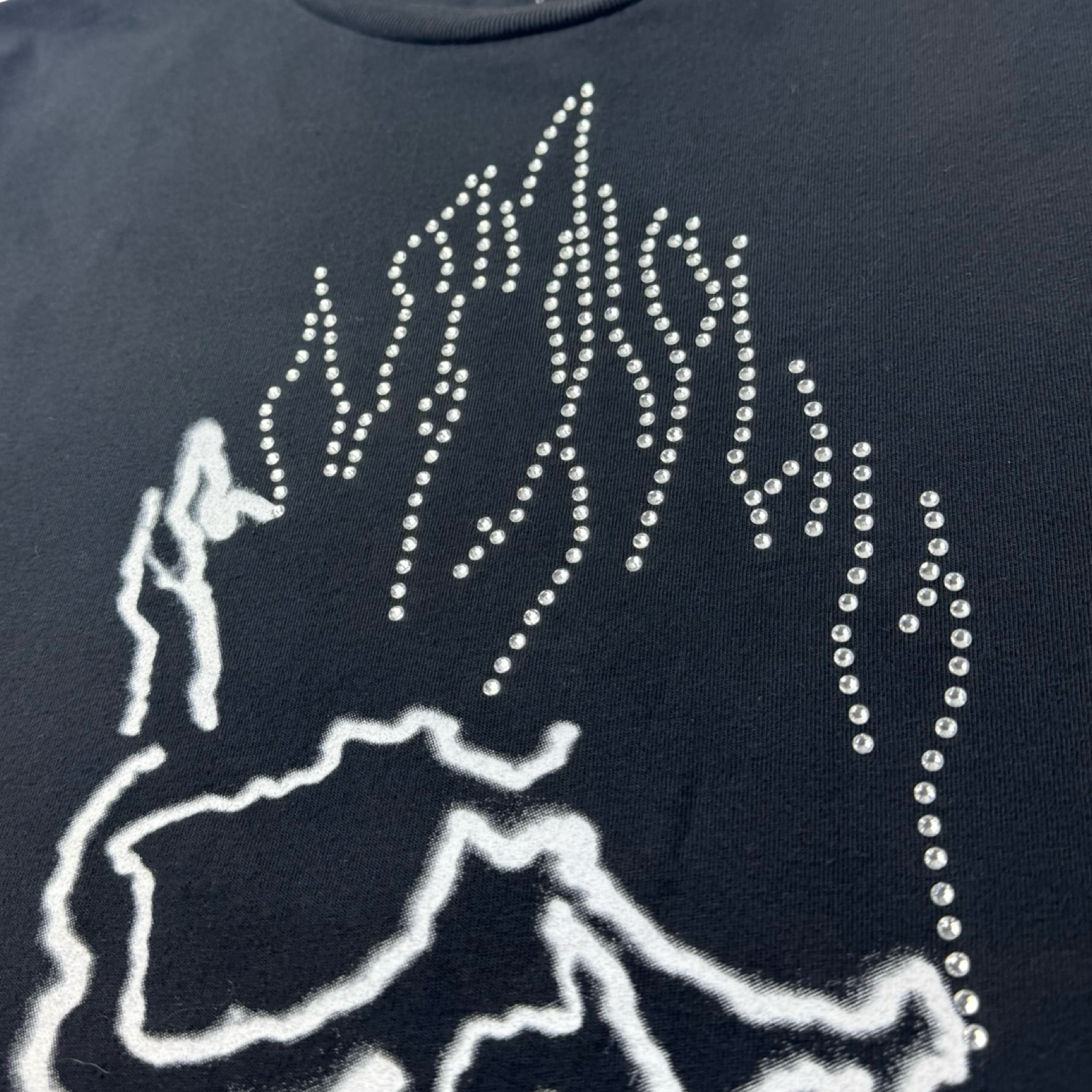 Travis Scott Cactus Jack For Mastermind Skull T-Shirt Black