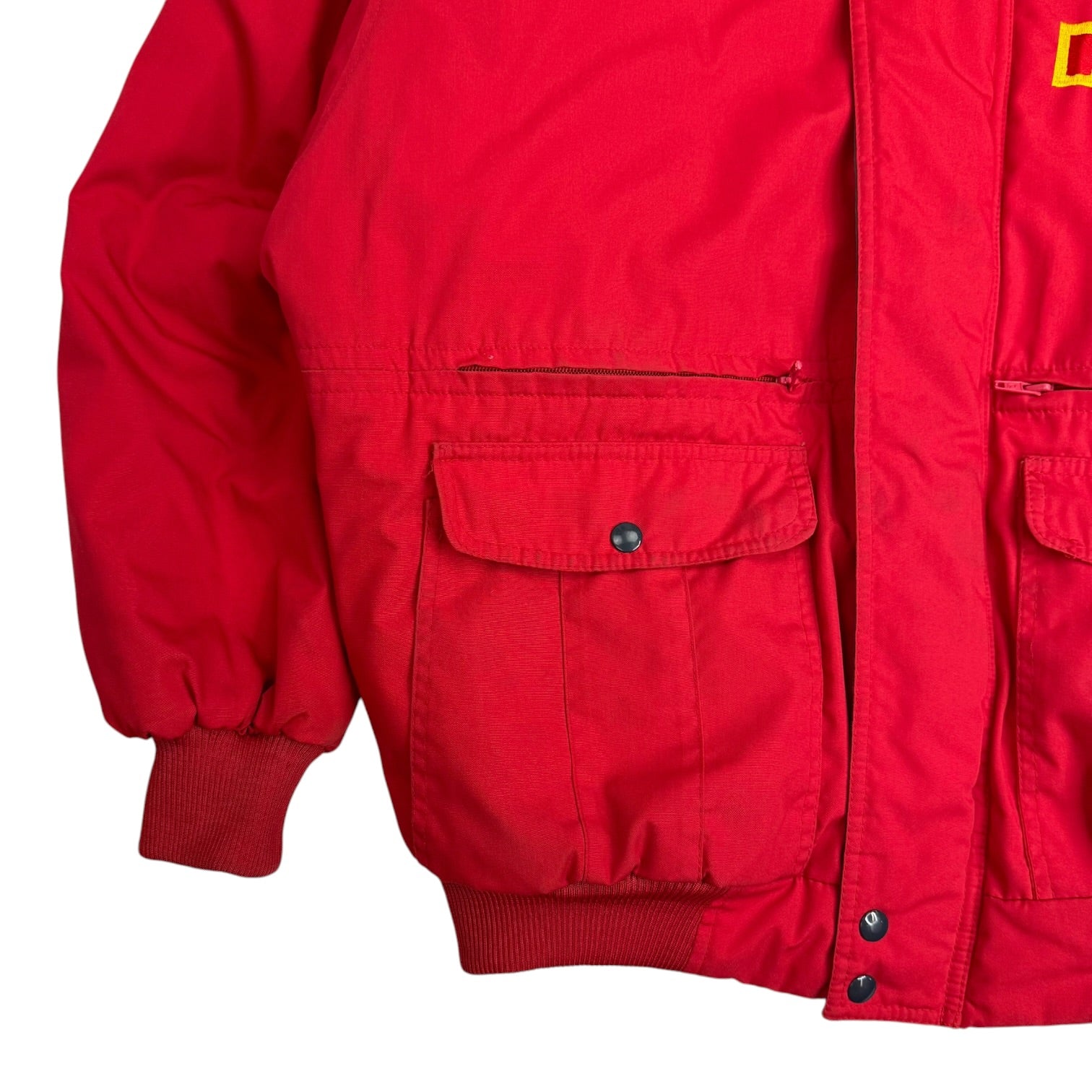 Vintage Pirelli Tires Racing Jacket Red