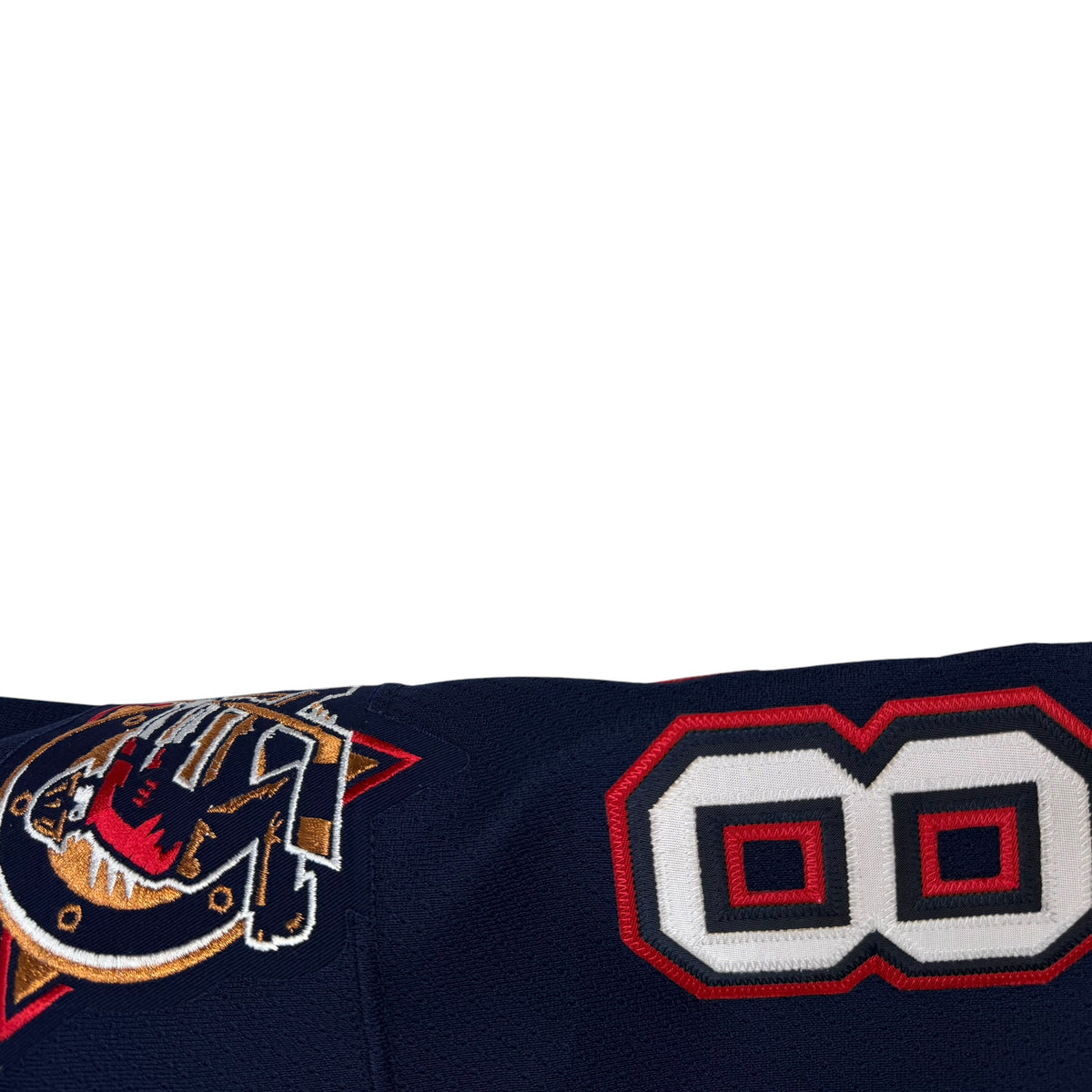 Vintage Aleš Hemský Edmonton Oilers CCM Alternate Jersey Navy