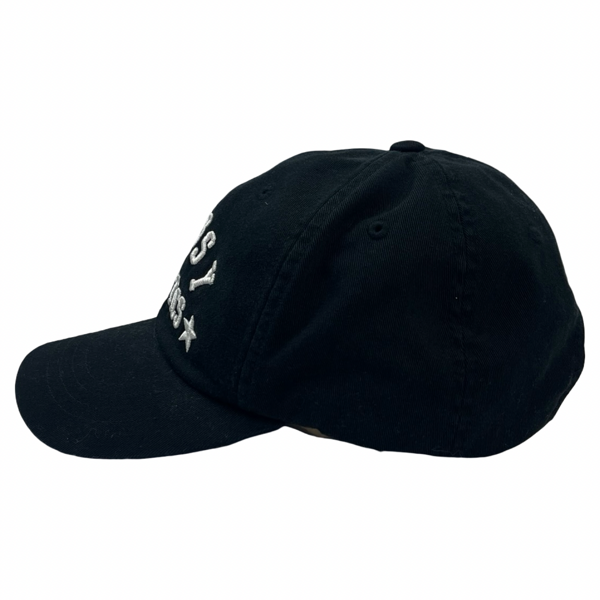 Stussy Low Profile Athletics Strapback Hat Black