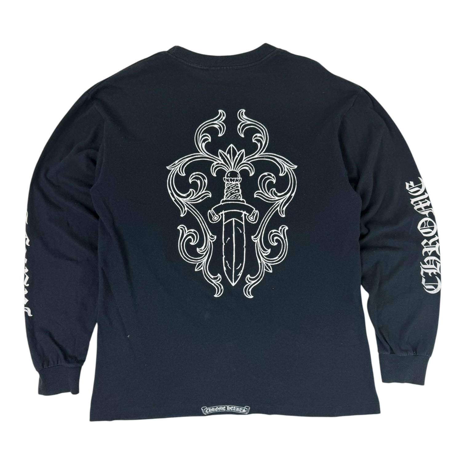Vintage Chrome Hearts Maxfield Los Angeles Long Sleeve Black