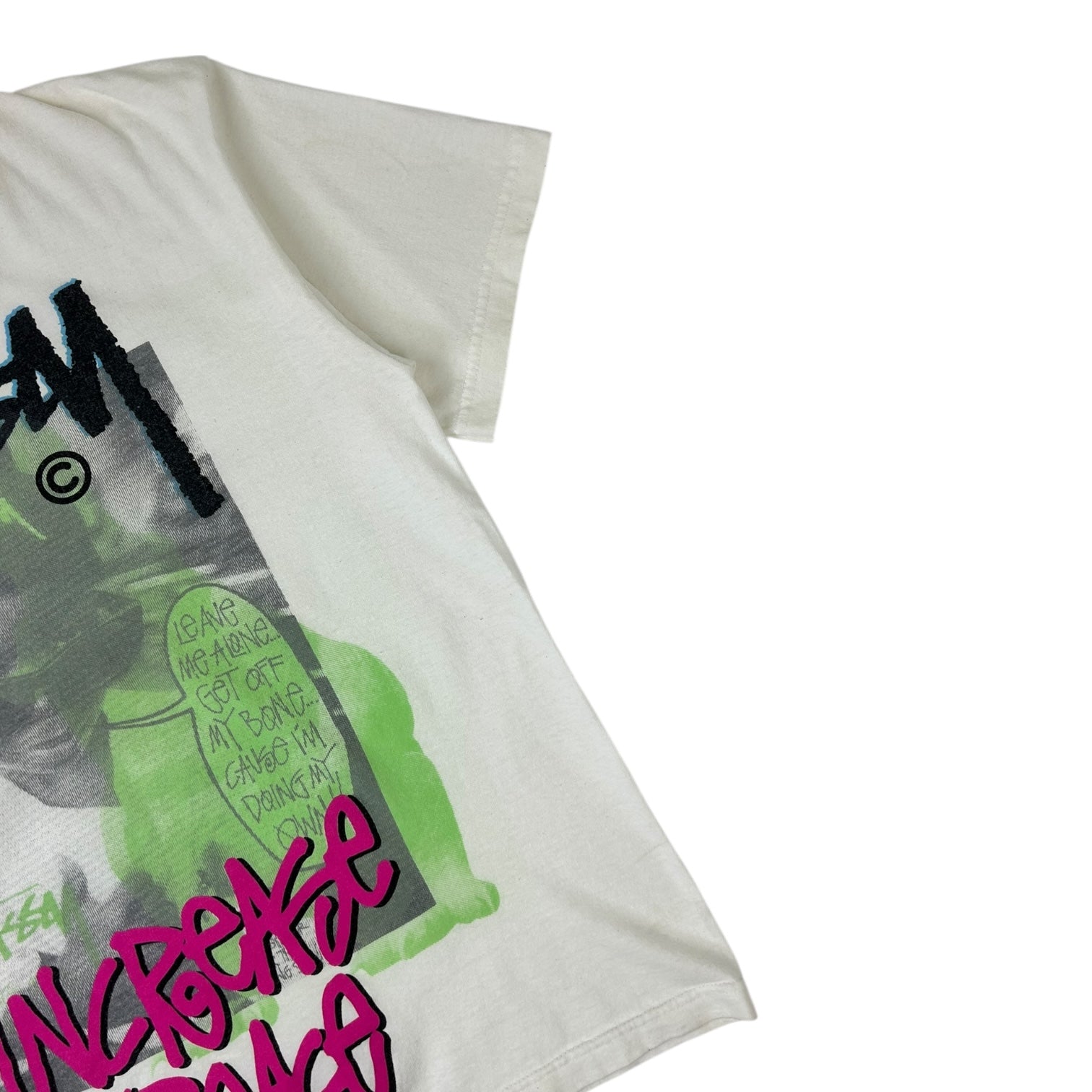 Stussy Increase The Peace T-Shirt White